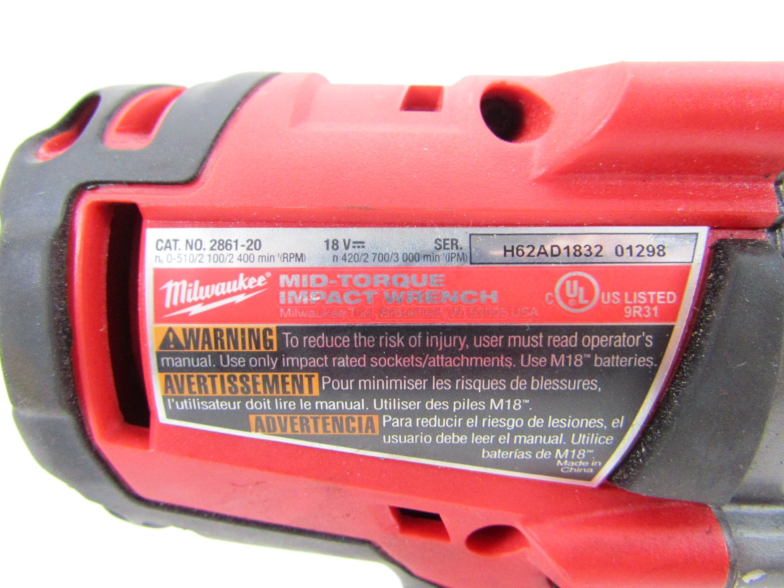 Milwaukee tool m18 online fuel 2861