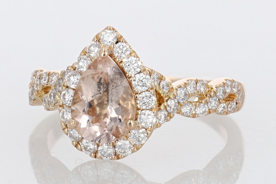 Neil lane hot sale morganite pear