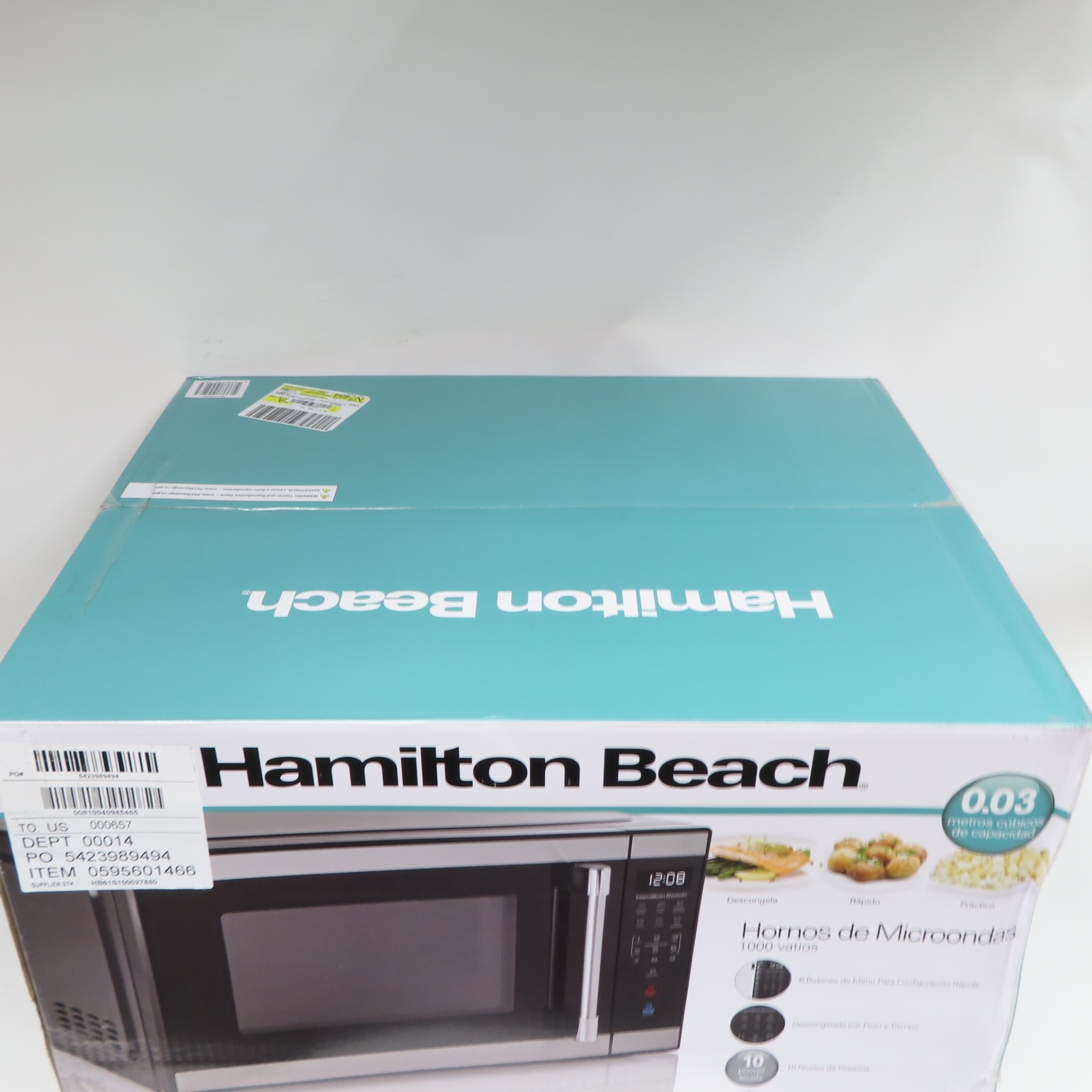 Hamilton Beach HB61S100027880 Countertop Microwave Oven (Local Pick-Up Only)