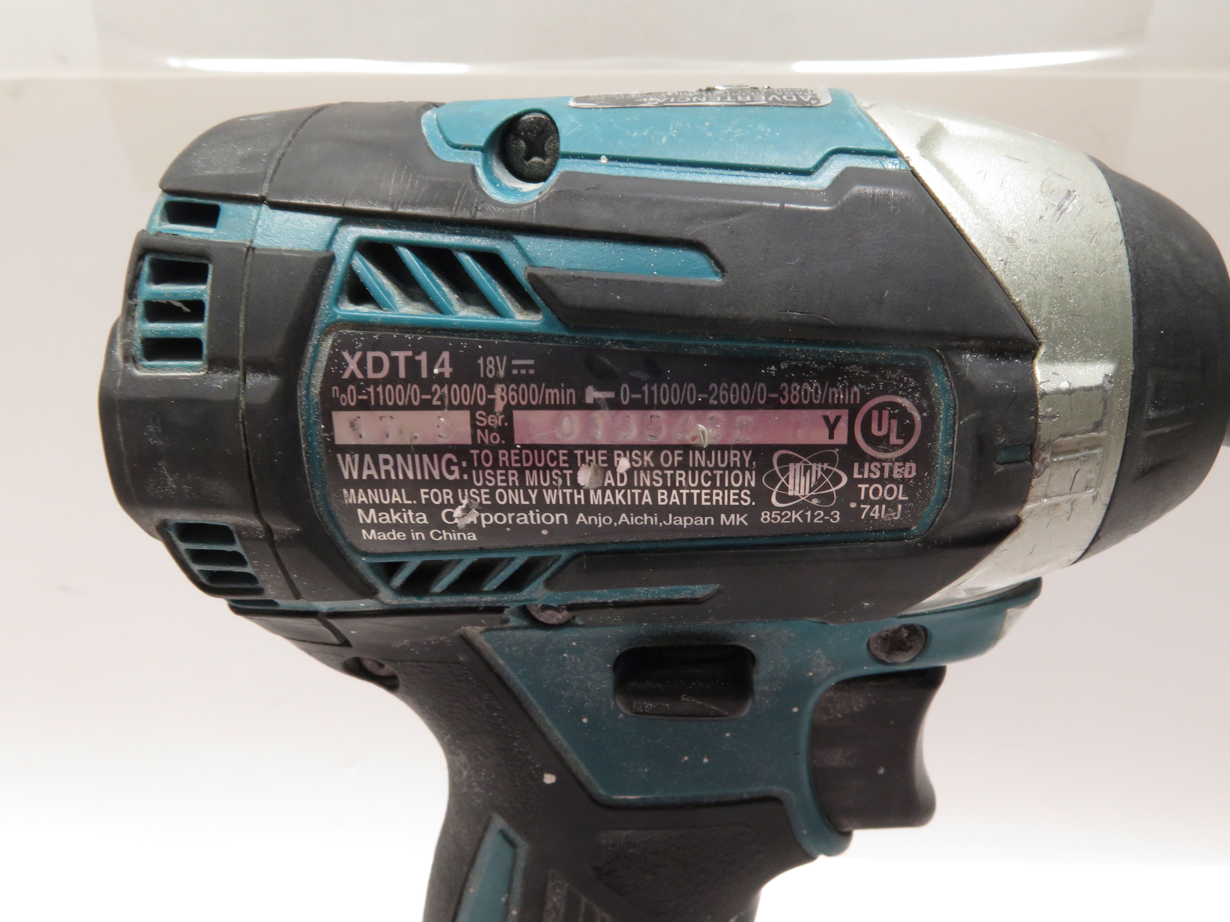 Makita xdt14t discount