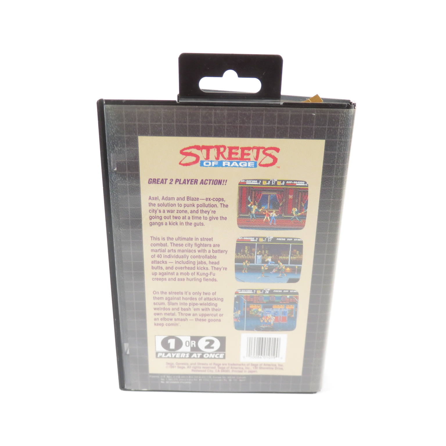 Streets Of Rage Video Game for the Sega Genesis