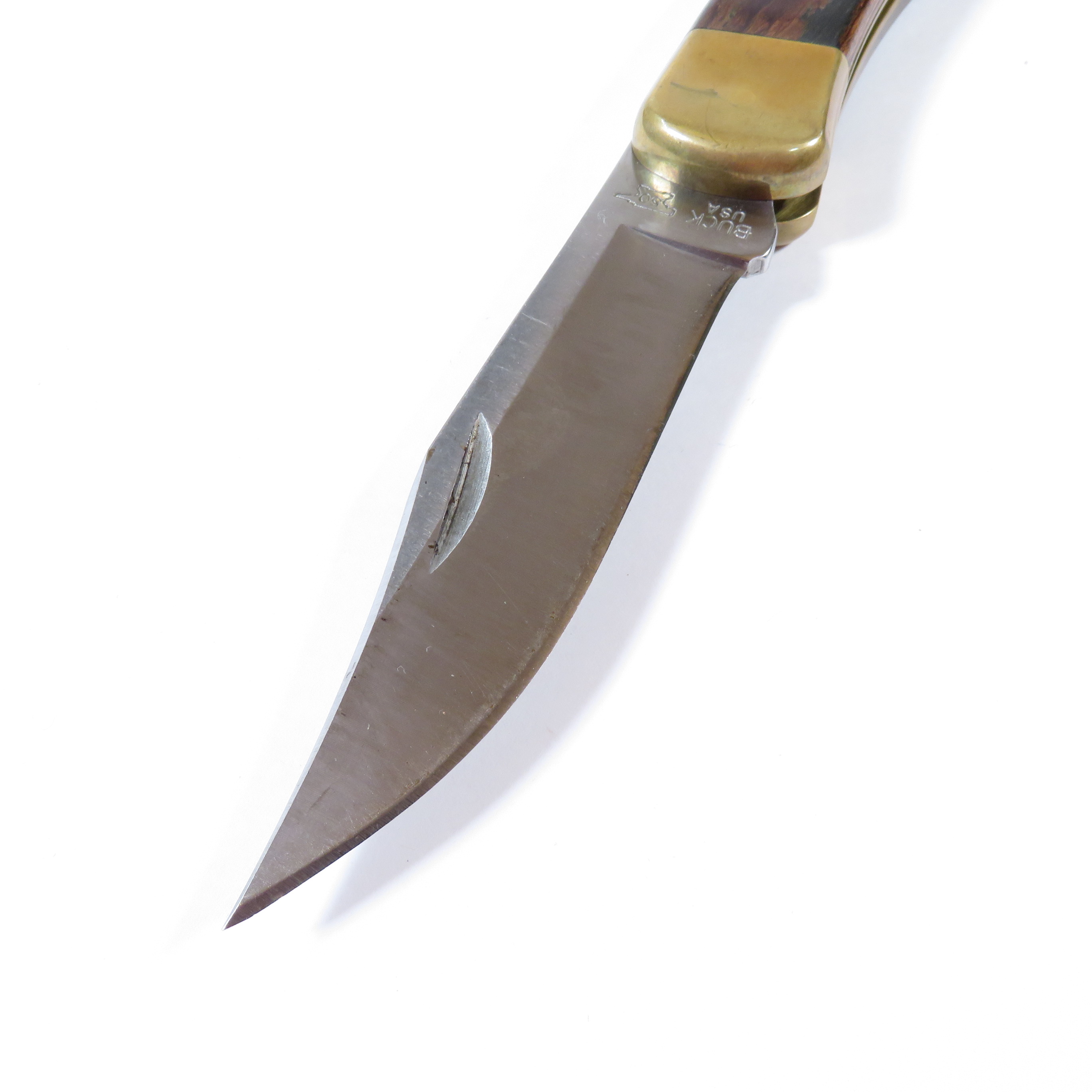 Buck Knives 3.75-in Steel Clip point Pocket Knife in the Pocket Knives  department at