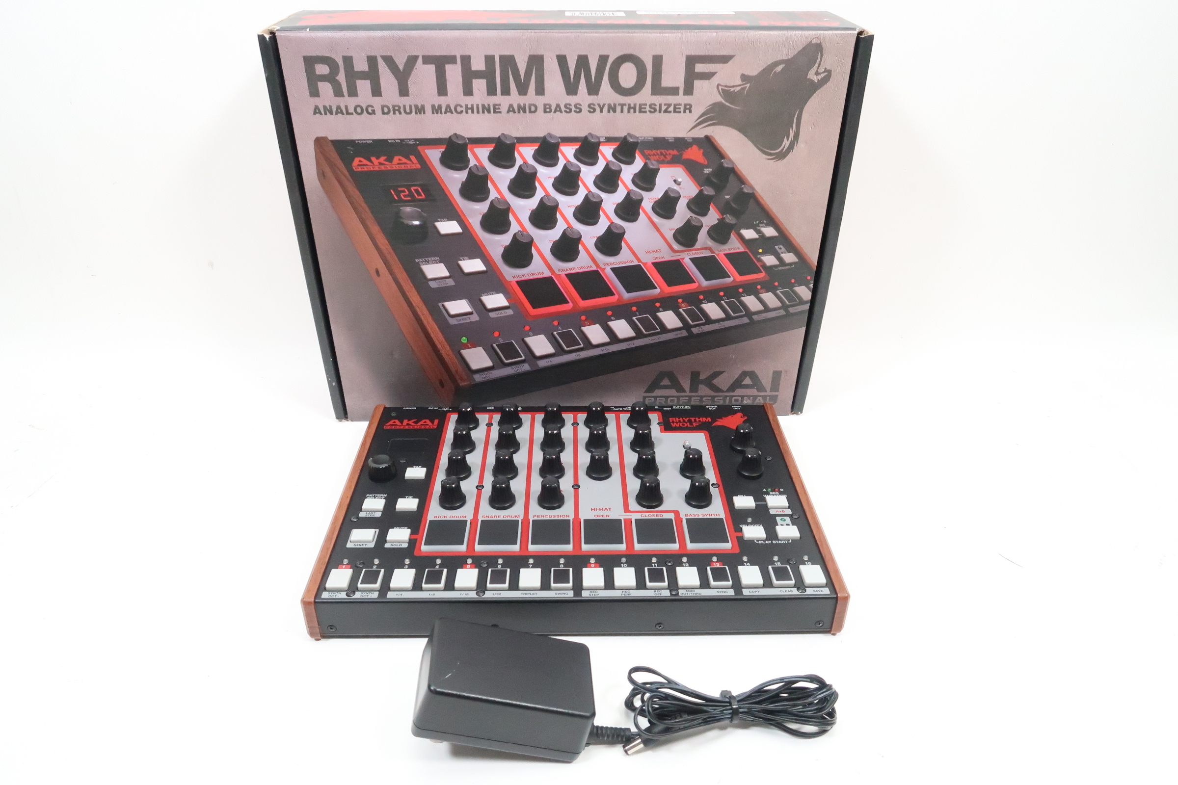 Akai Professional Rhythm Wolf - Analog Drum and Bass Synthesizer
