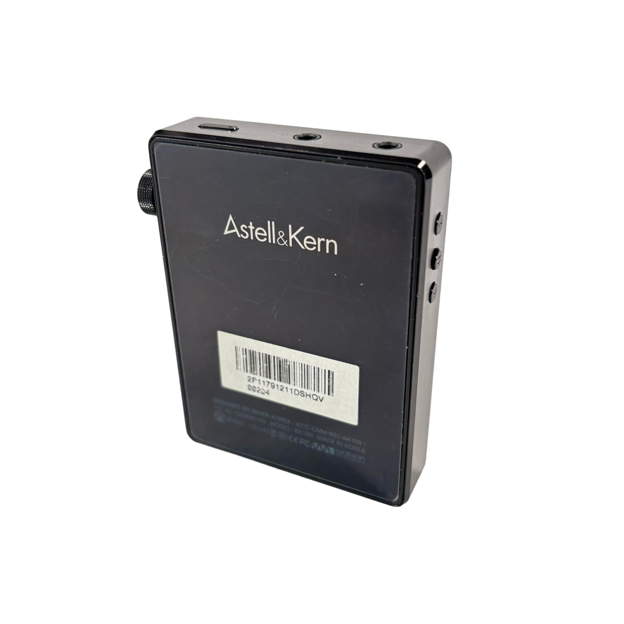 ポータブルプレーヤー Astell&Kern AK100 Black Astell&Kern Astell&Kern AK100-32GB-BLK [32GB ソリッド