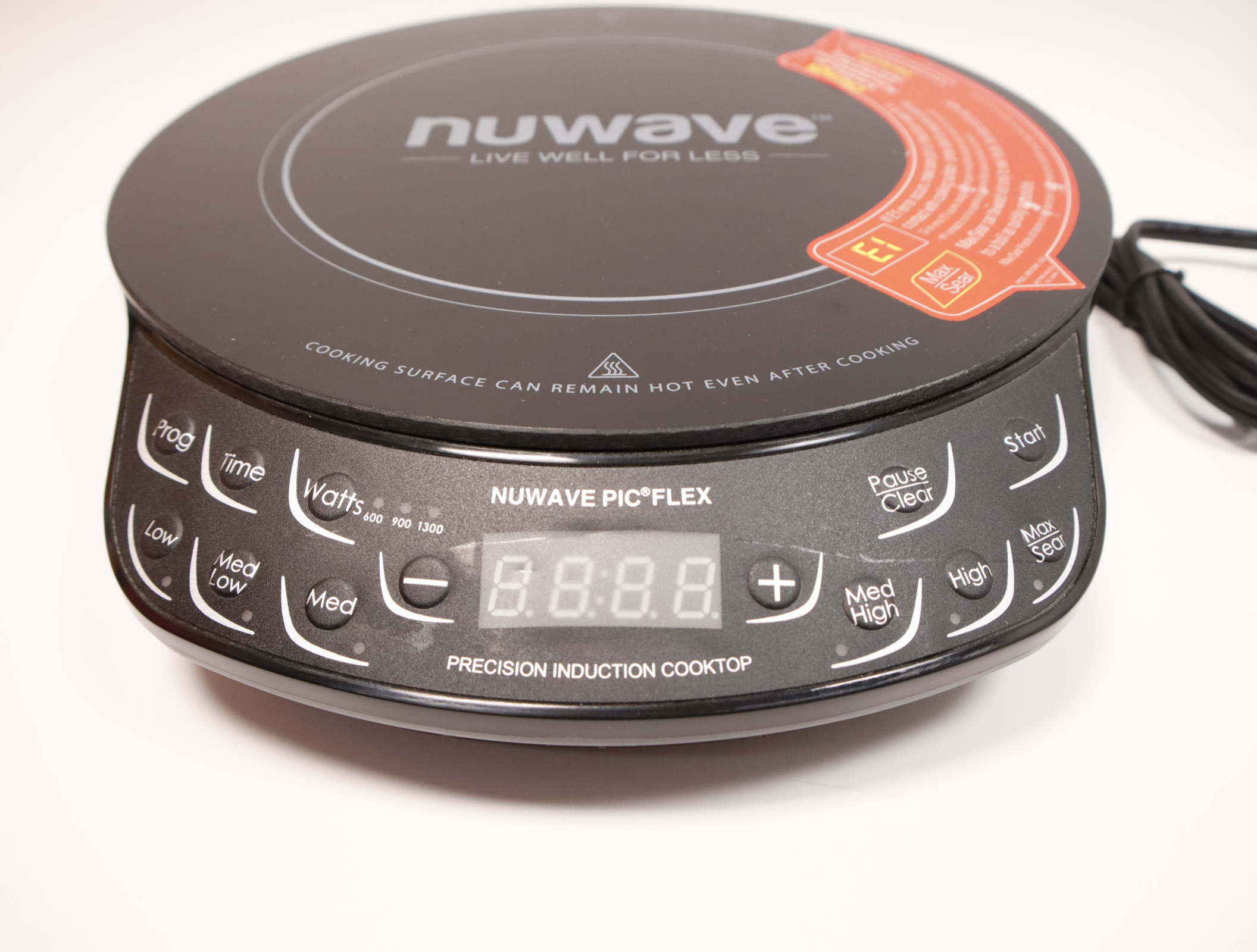 NuWave Pic Flex Precision Induction selling Cooktop Flex Model 30532 1300 watts, Tested