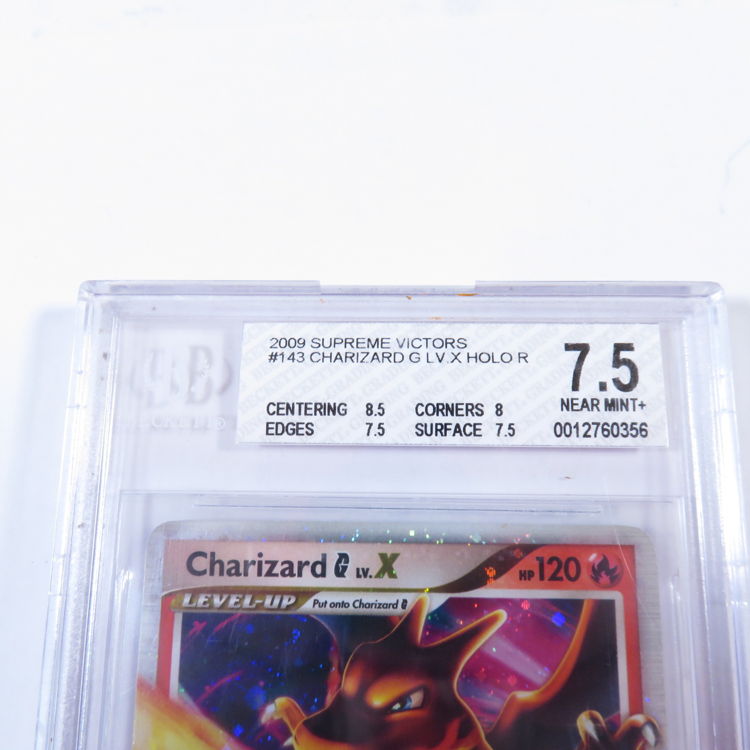  Pokemon - Charizard [G] LV.X (143) - Supreme Victors