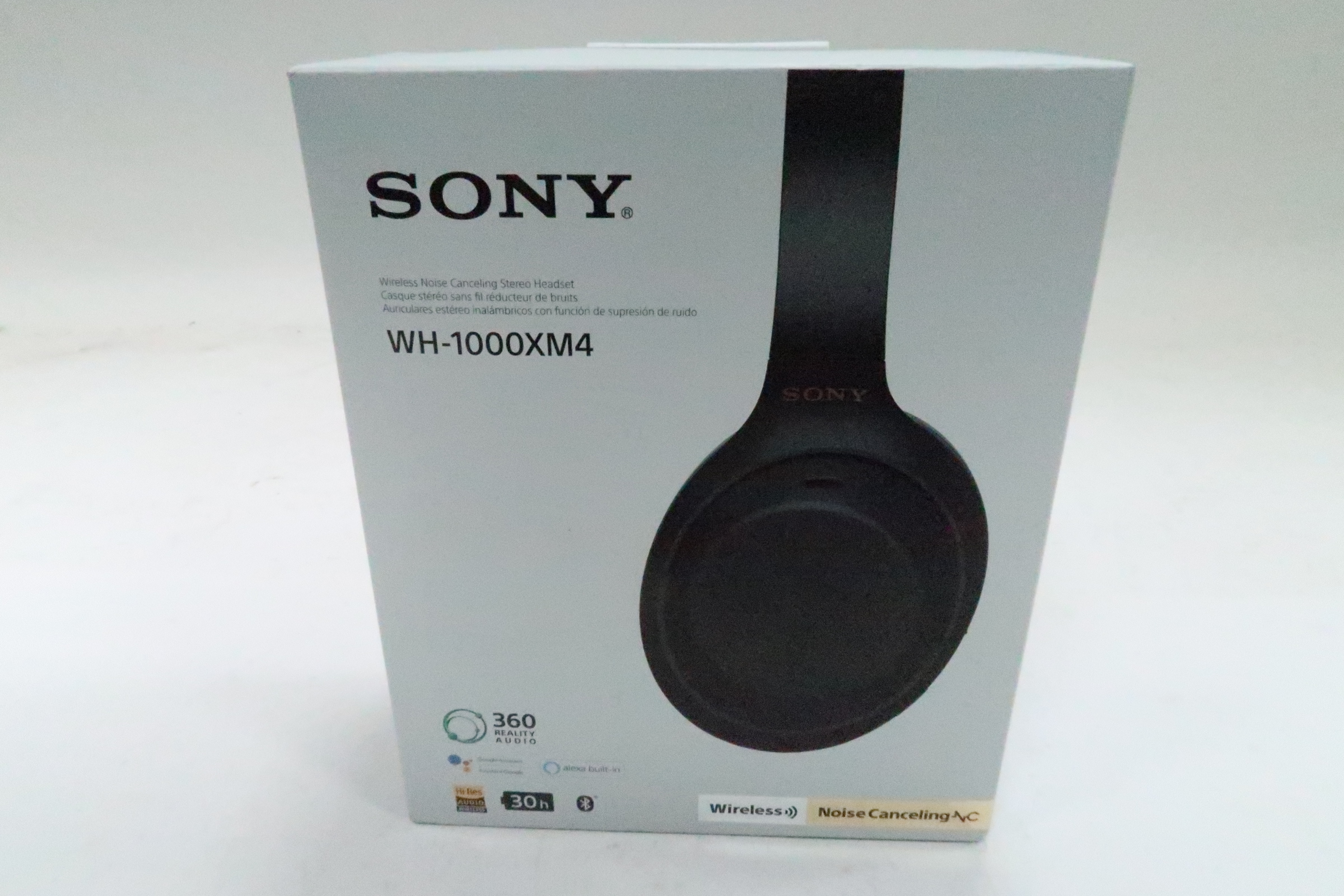 Sony WH-1000XM4 Wireless Noise-Cancelling Over-the-Ear Headphones - Black  5615