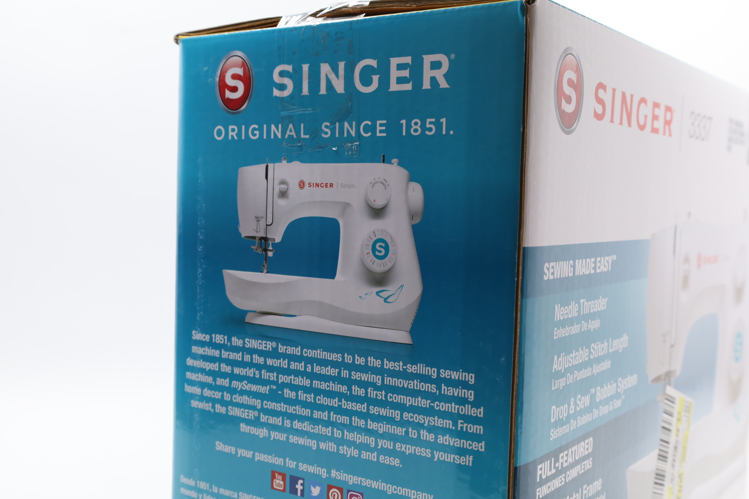 Singer Simple 3337 3 Machine Overview 
