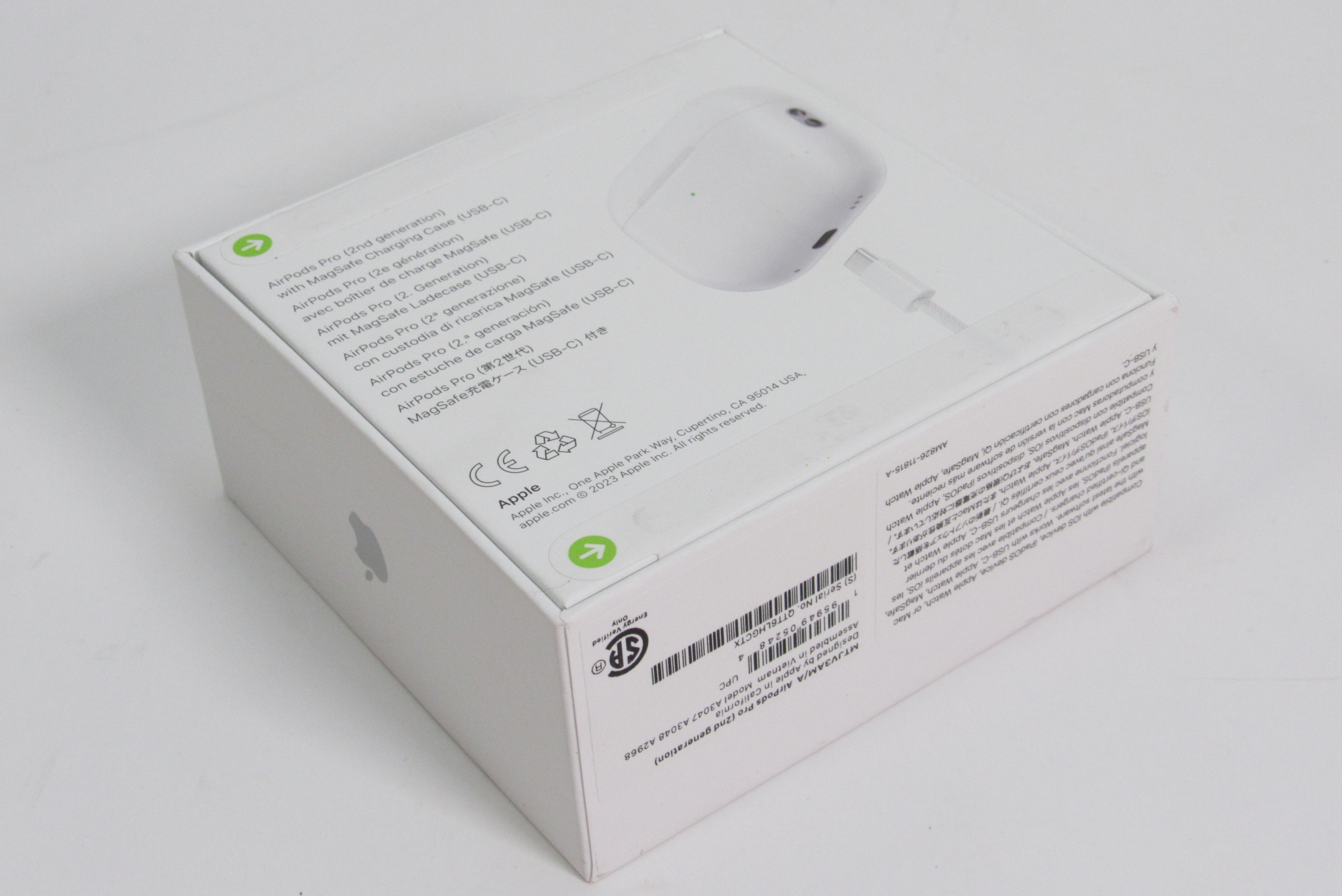 Apple AirPods Pro 2.ª gen. con estuche de carga MagSafe, USB-C