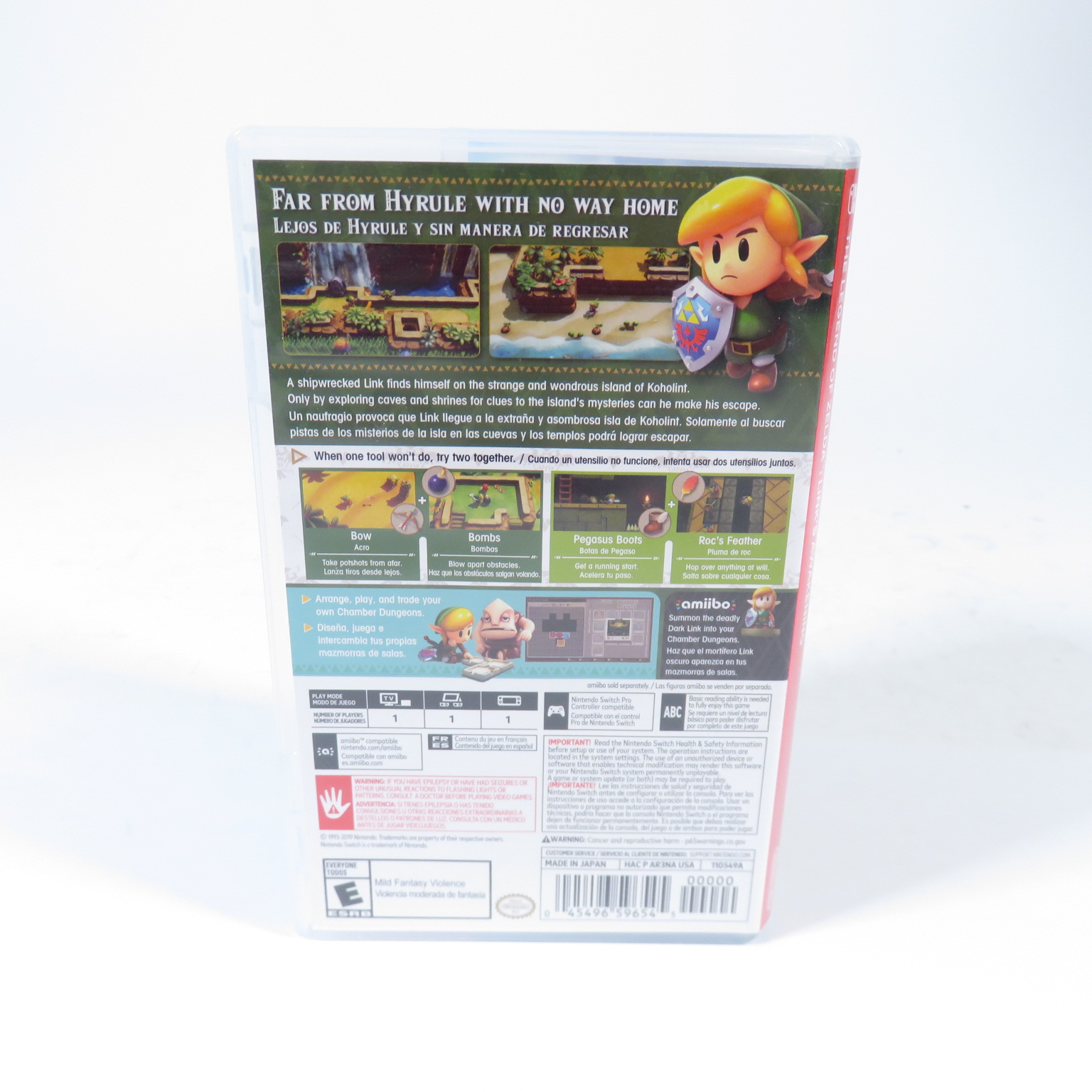  amiibo Link (Link's Awakening) (Nintendo Switch) : Video Games