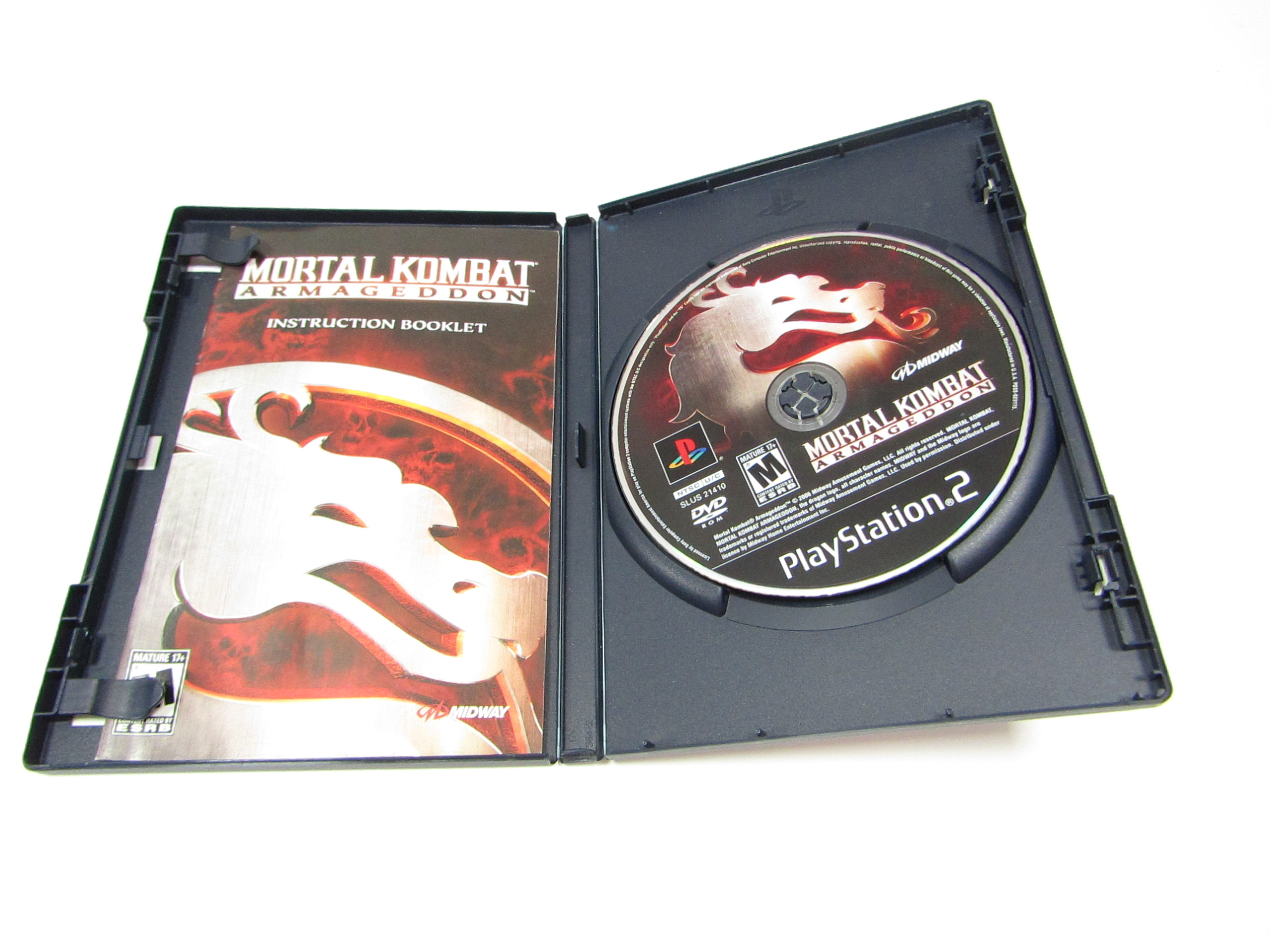 Mortal Kombat: Kollection shops For Playstation 2