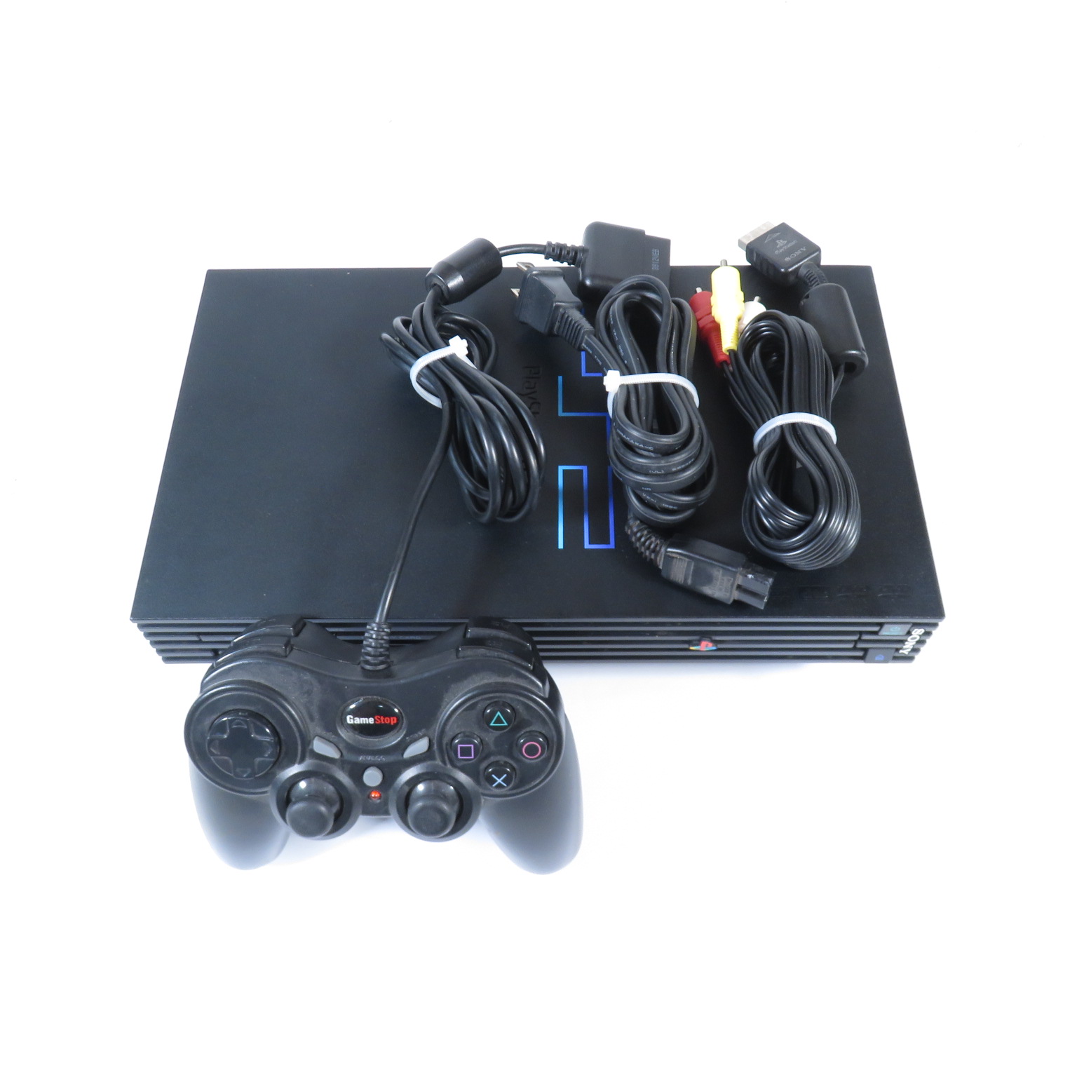 Sony PlayStation 2 Console Black (SCPH-39001) With Power Cord