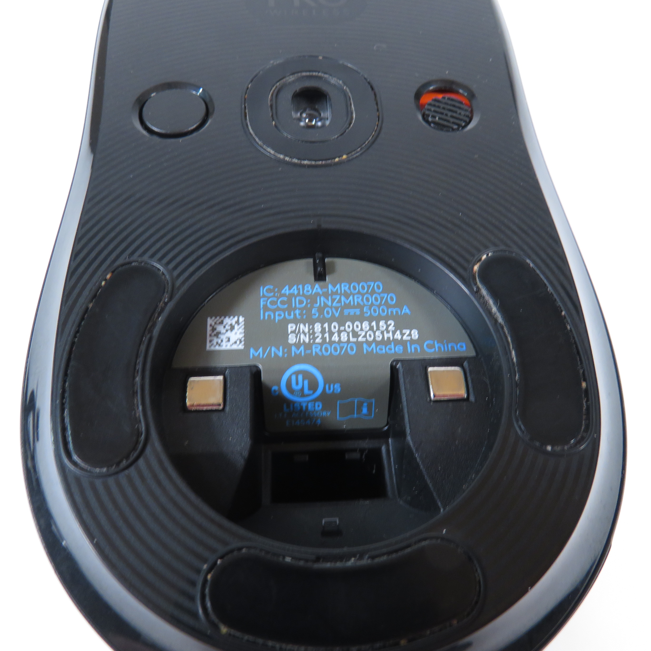 Logitech - G PRO Lightweight Wireless Optical Ambidextrous Gaming Mouse  with RGB Lighting - Black 
