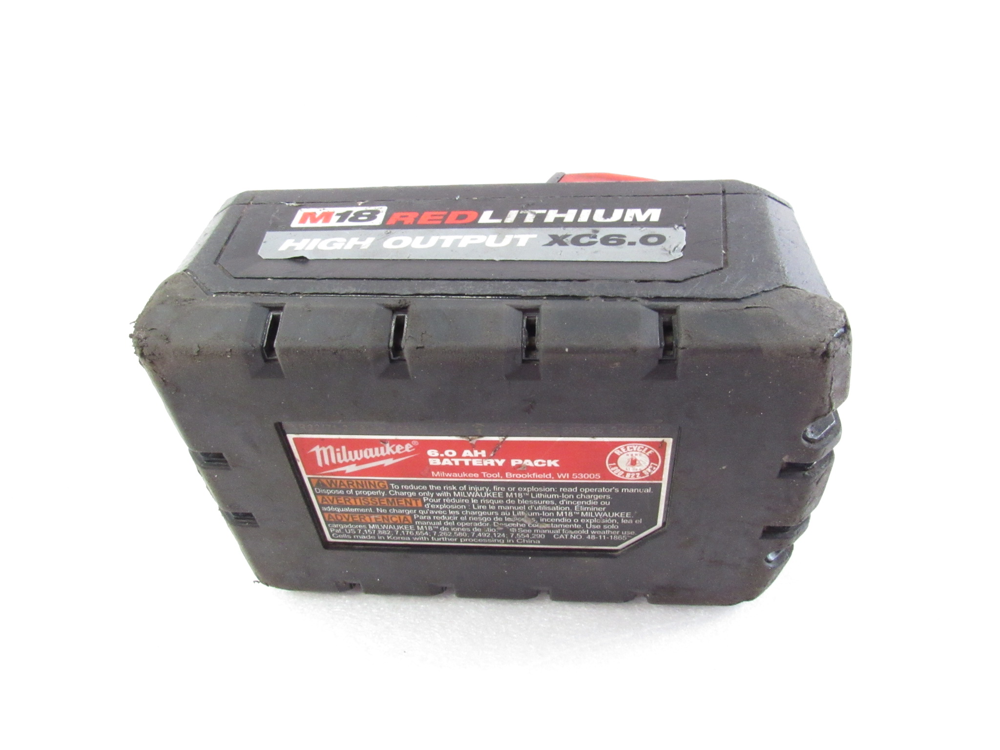 Milwaukee M18 18-Volt Lithium-Ion High Output 6.0Ah Battery Pack (6-pack)