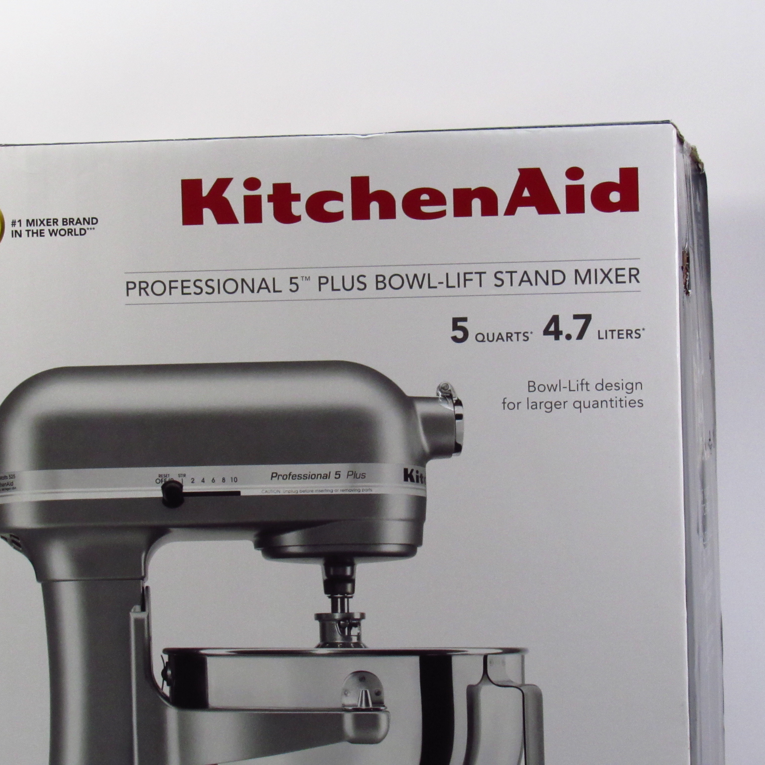 KitchenAid KV25G0XSL Professional 5 Plus Series Stand Mixers
