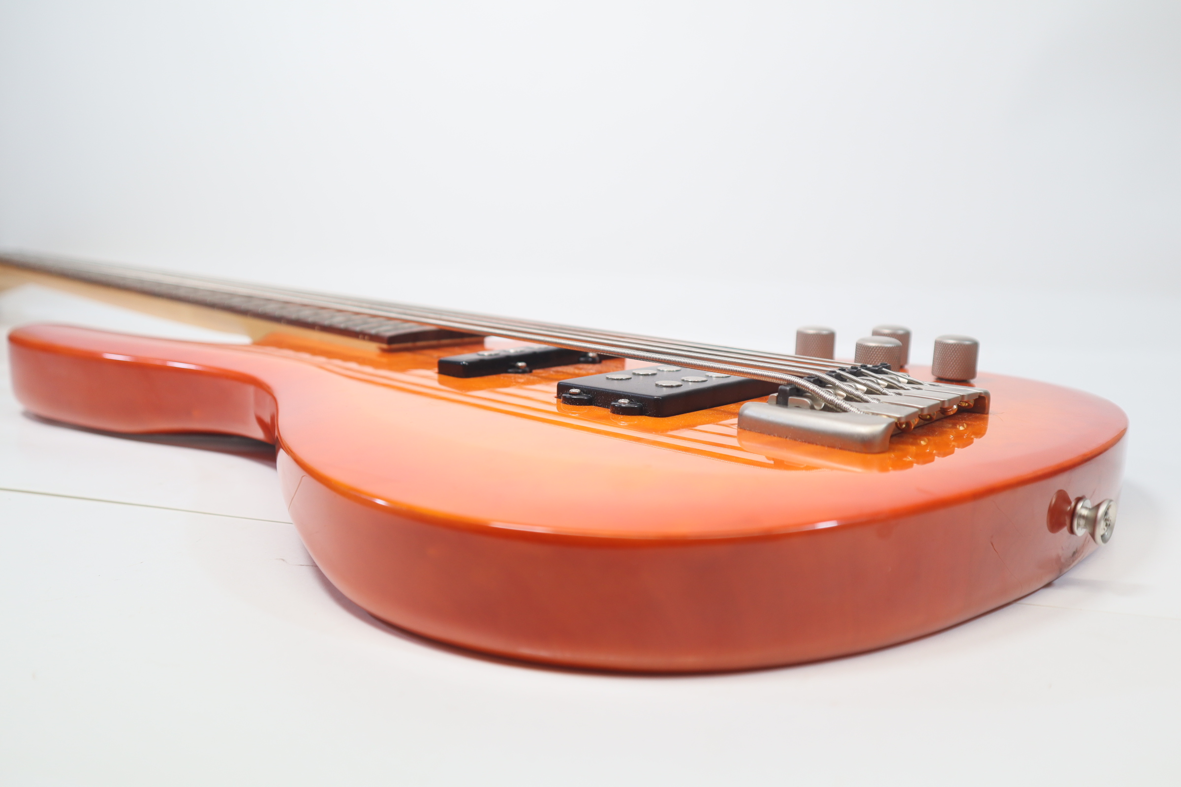 Davison Guitar Co. Orange 5 String Right Handed Active EQ Electric