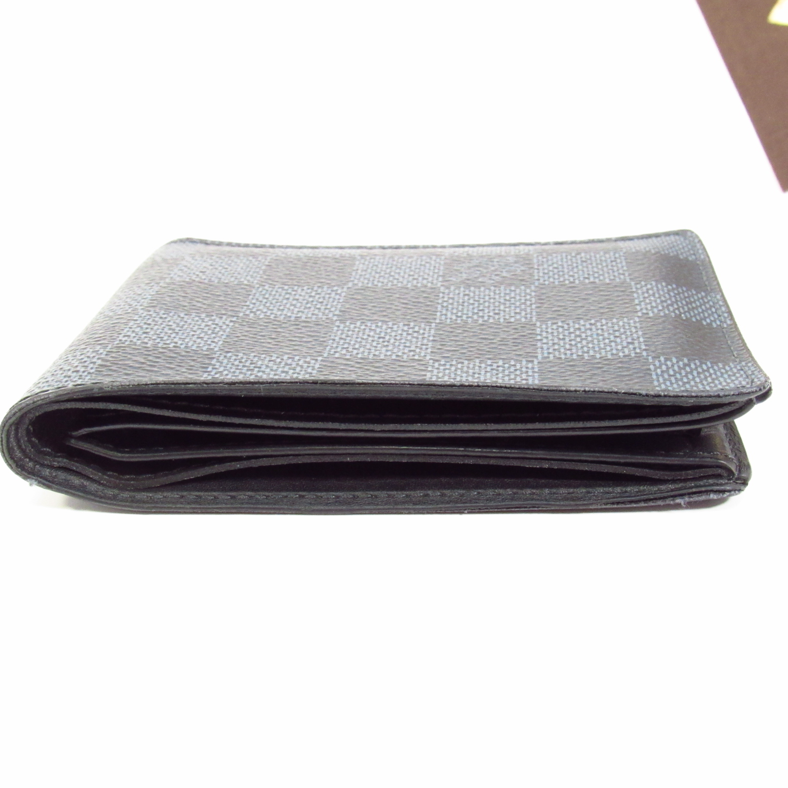 Louis Vuitton N62239 Portefeuille Damier Cobalt Slender Bi-Fold Wallet