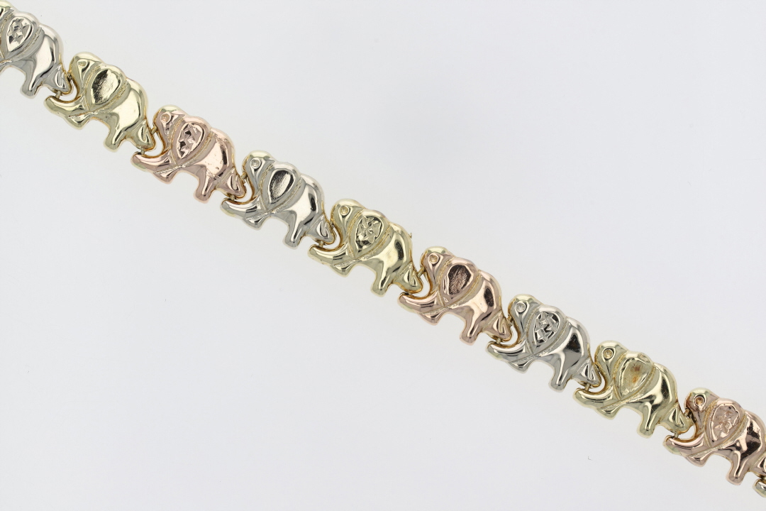 Gold Elephant Hair Knot Bracelets | Quality elephant hair knot bracelets /bangles