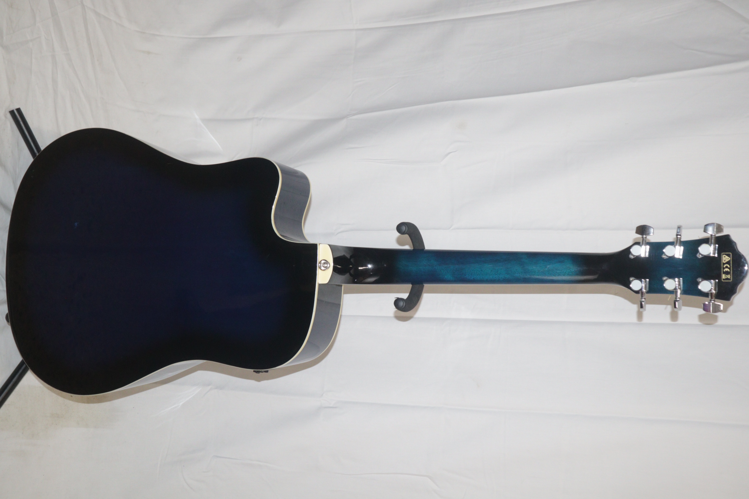 Ibanez V70CE TBS Dreadnought Blue 6 String 20 Fret Acoustic Electric Guitar 4531