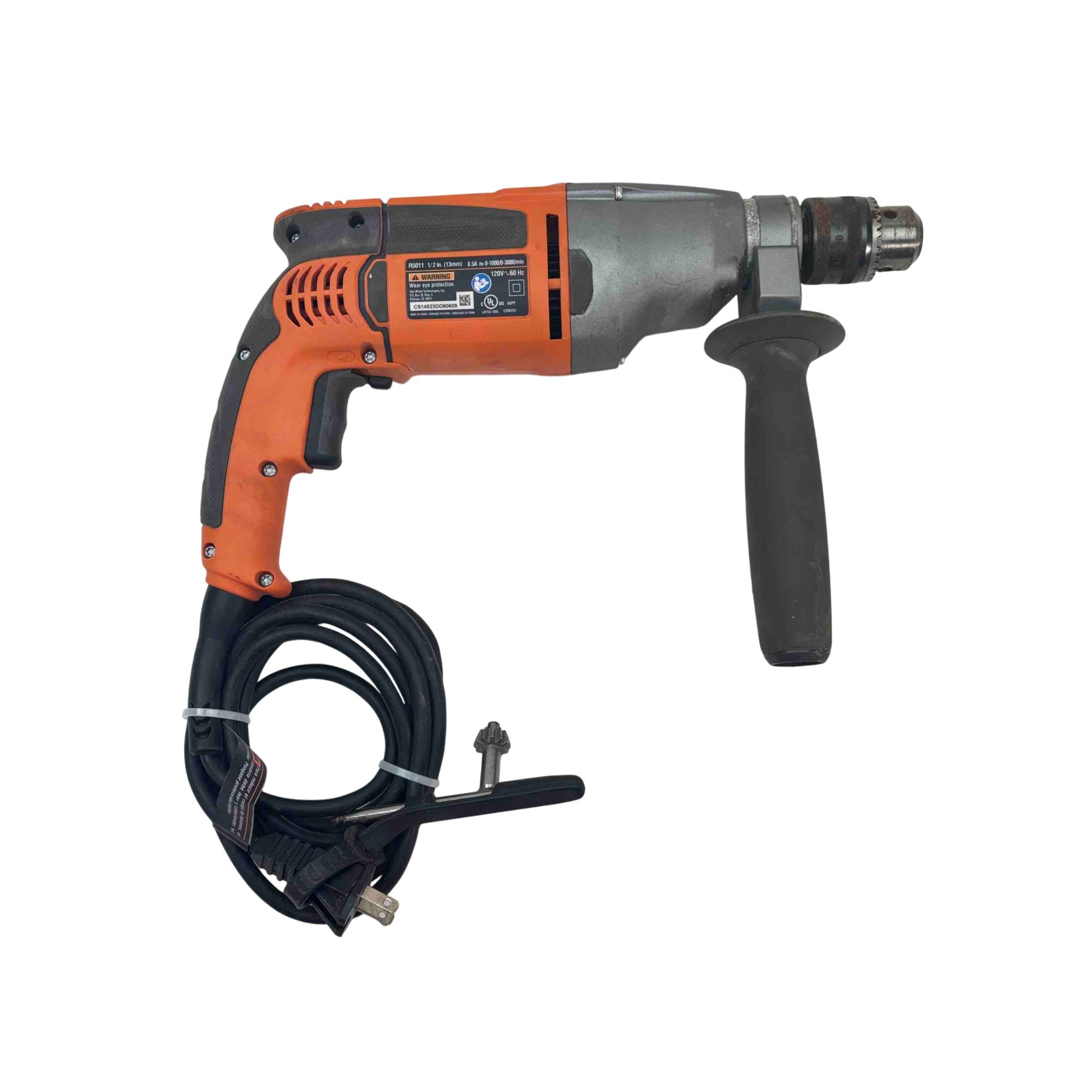 8.5 Amp Corded 1/2 in. Heavy-Duty Hammer Drill 8.5 Amp Corded 1/2 in. Heavy-Duty Hammer Drill