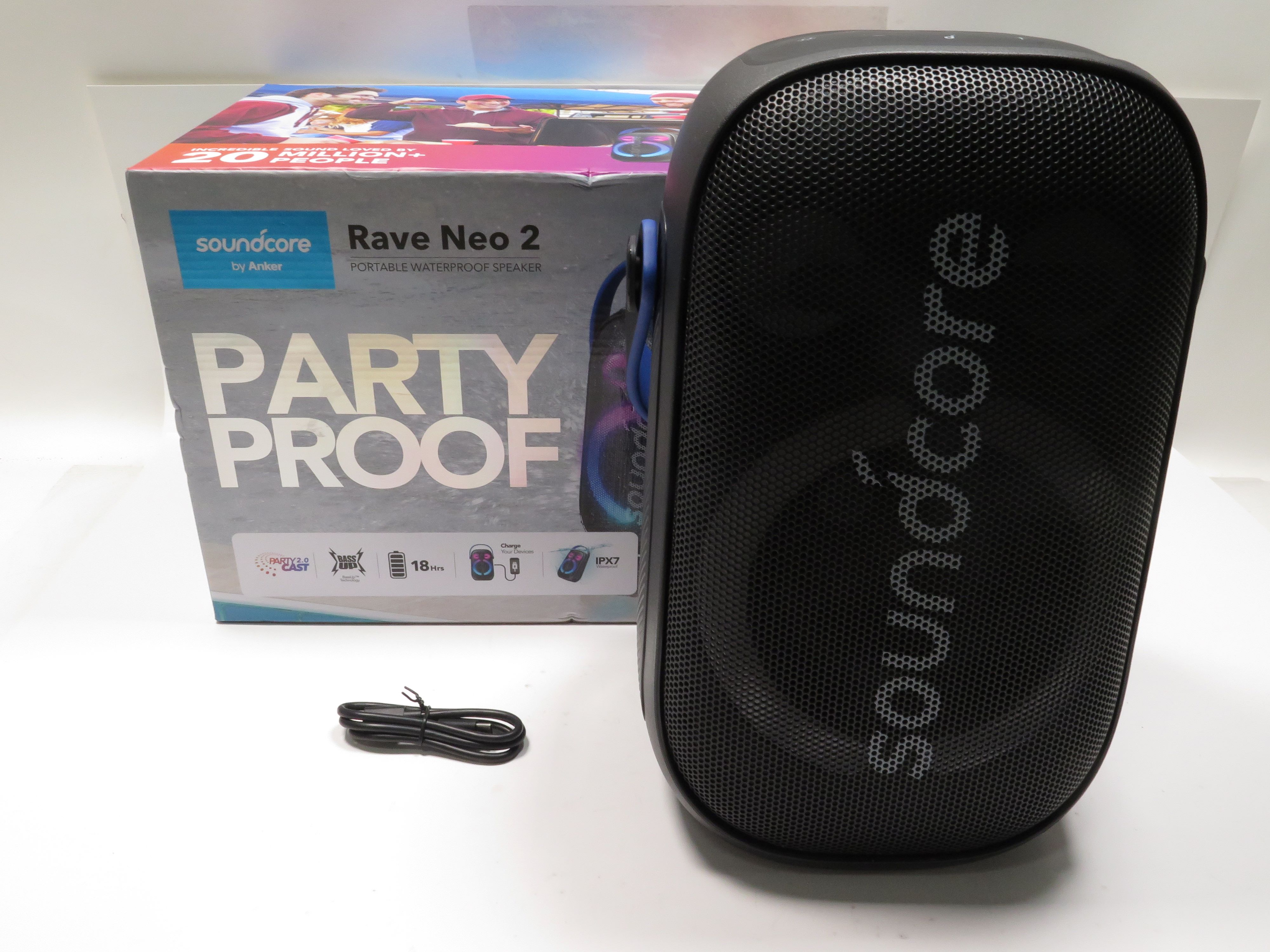 Soundcore by Anker Rave Neo 2 Waterproof Wireless Speaker