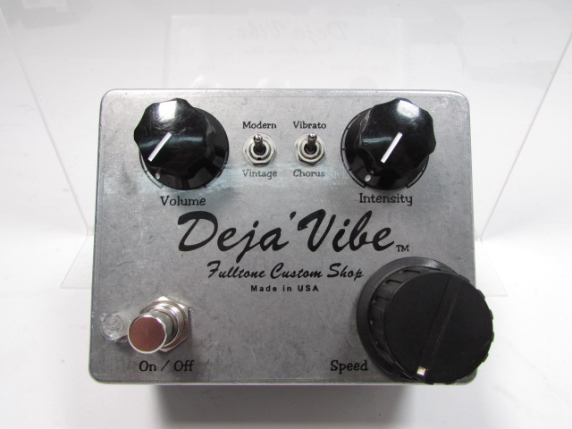 Fulltone Custom Shop Deja Vibe Chorus/Vibrato Guitar Effect Pedal 9V