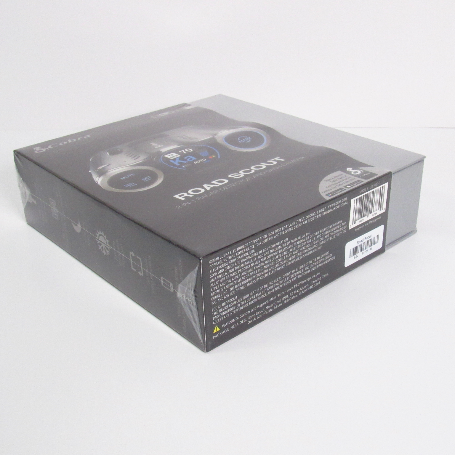 Cobra Elite Road Scout 2in1 Radar Detector Dash Camera Alert System