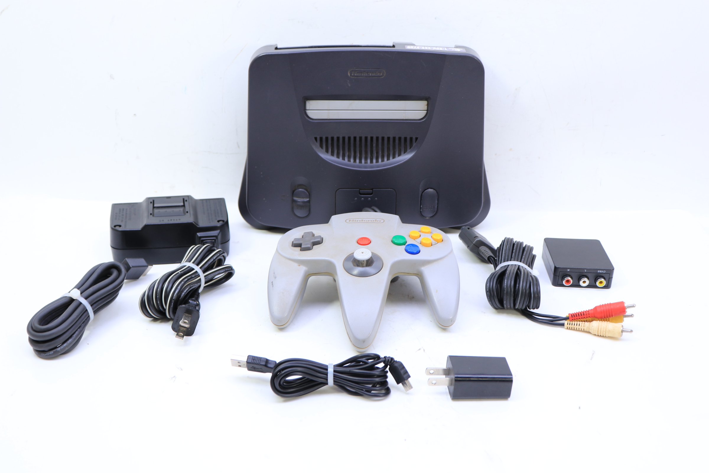 Nintendo 64 N64 NUS-001 64-bit CPU Home Video Game Console - 2230