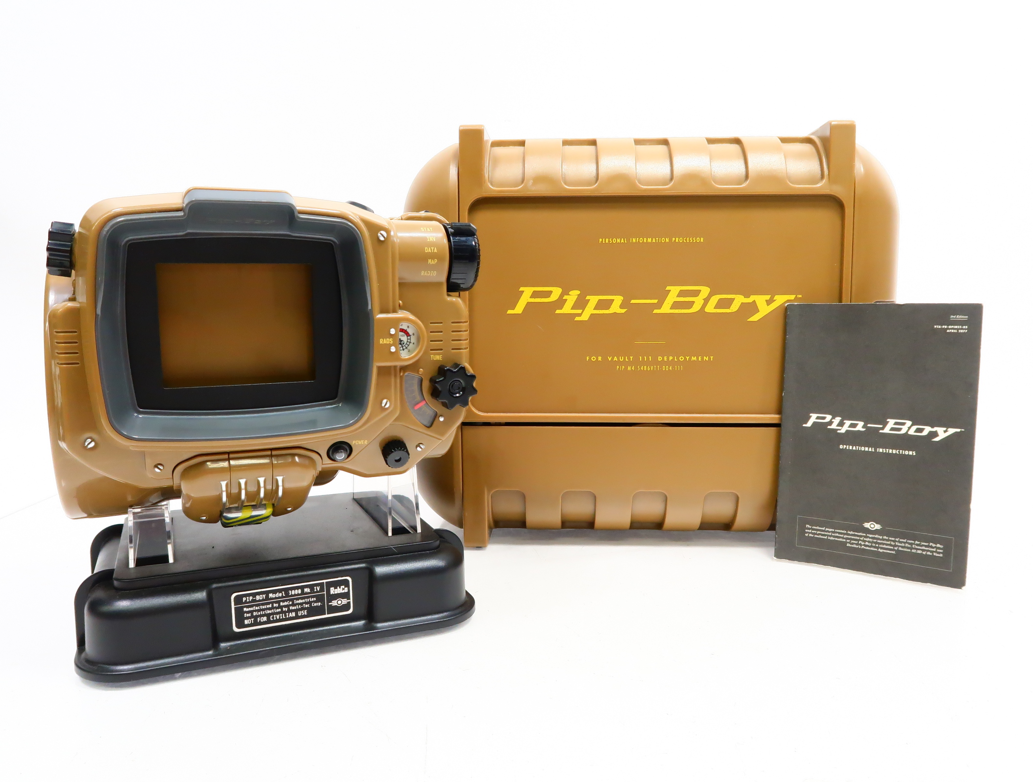 LIKE NEW Pip Boy Replica from hot Fallout 4