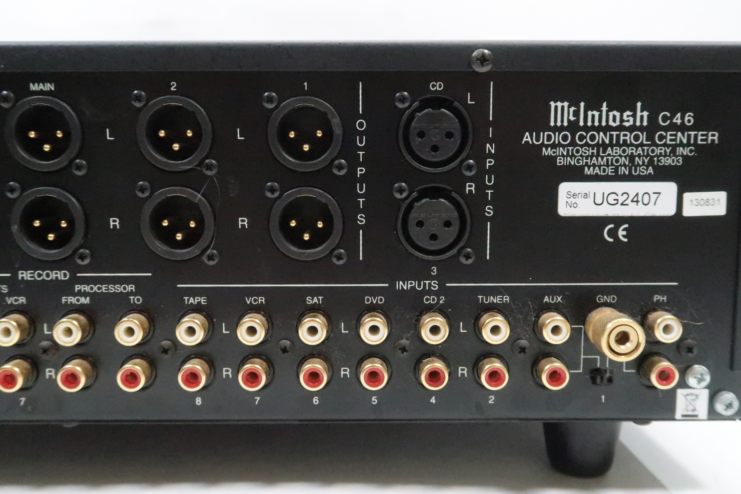 McIntosh C46 2-Channel Solid State Audio Control Center