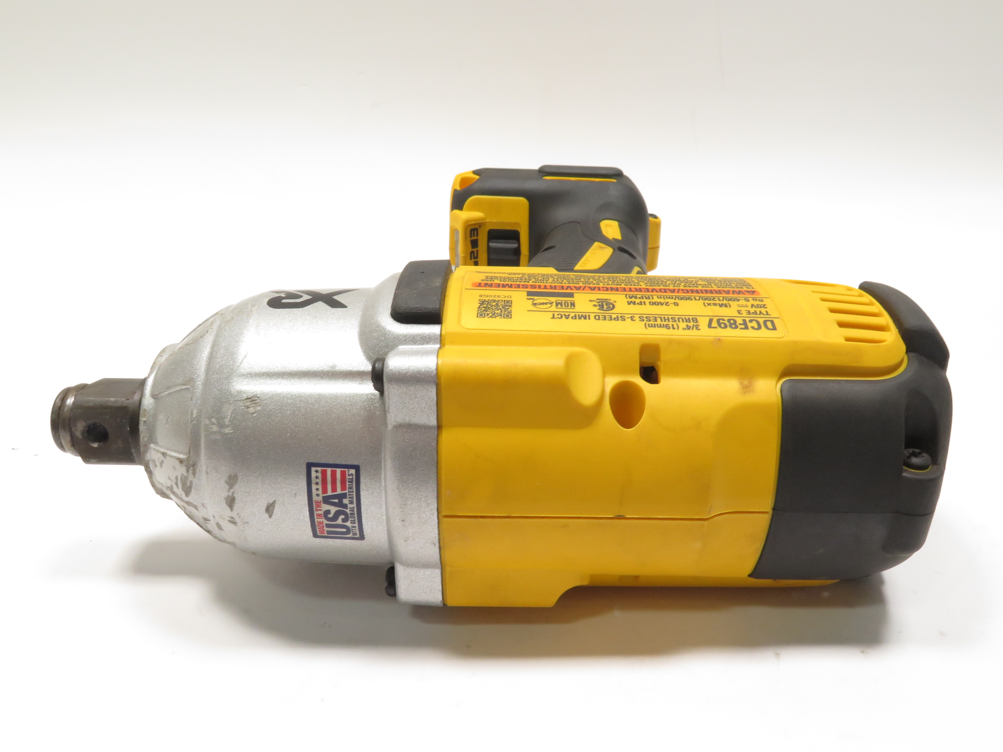 DeWalt DCF897 20V XR Cordless Brushless 3/4 in. High Torque Impact