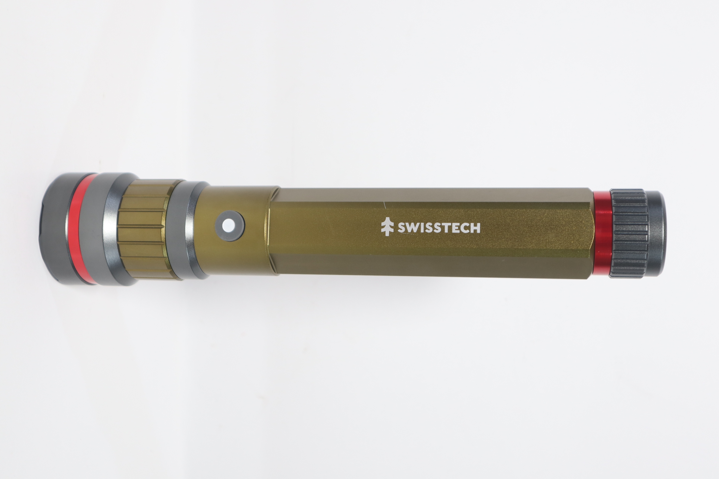 Swiss Tech 31650 IP67 6500 Lm Rechargeable Dual Power AA/USB LED ...