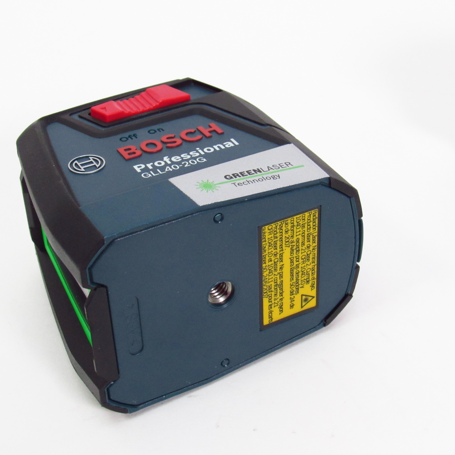 Bosch GLL4020G 40ft GreenBeam SelfLeveling CrossLine Laser Tool
