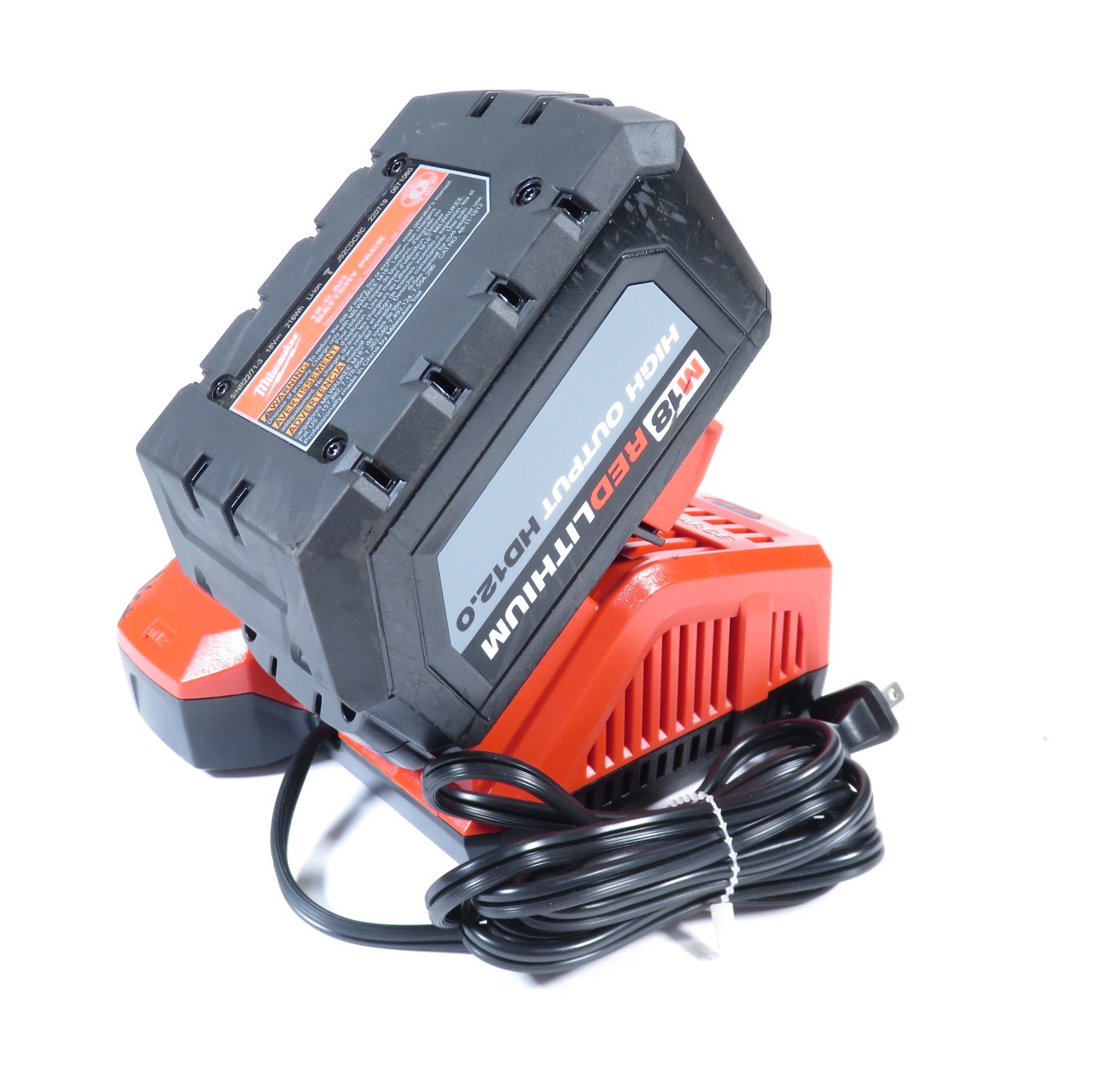 Milwaukee 48-11-1812 M18 18-Volt Lithium-Ion High Output 12.0 Ah ...