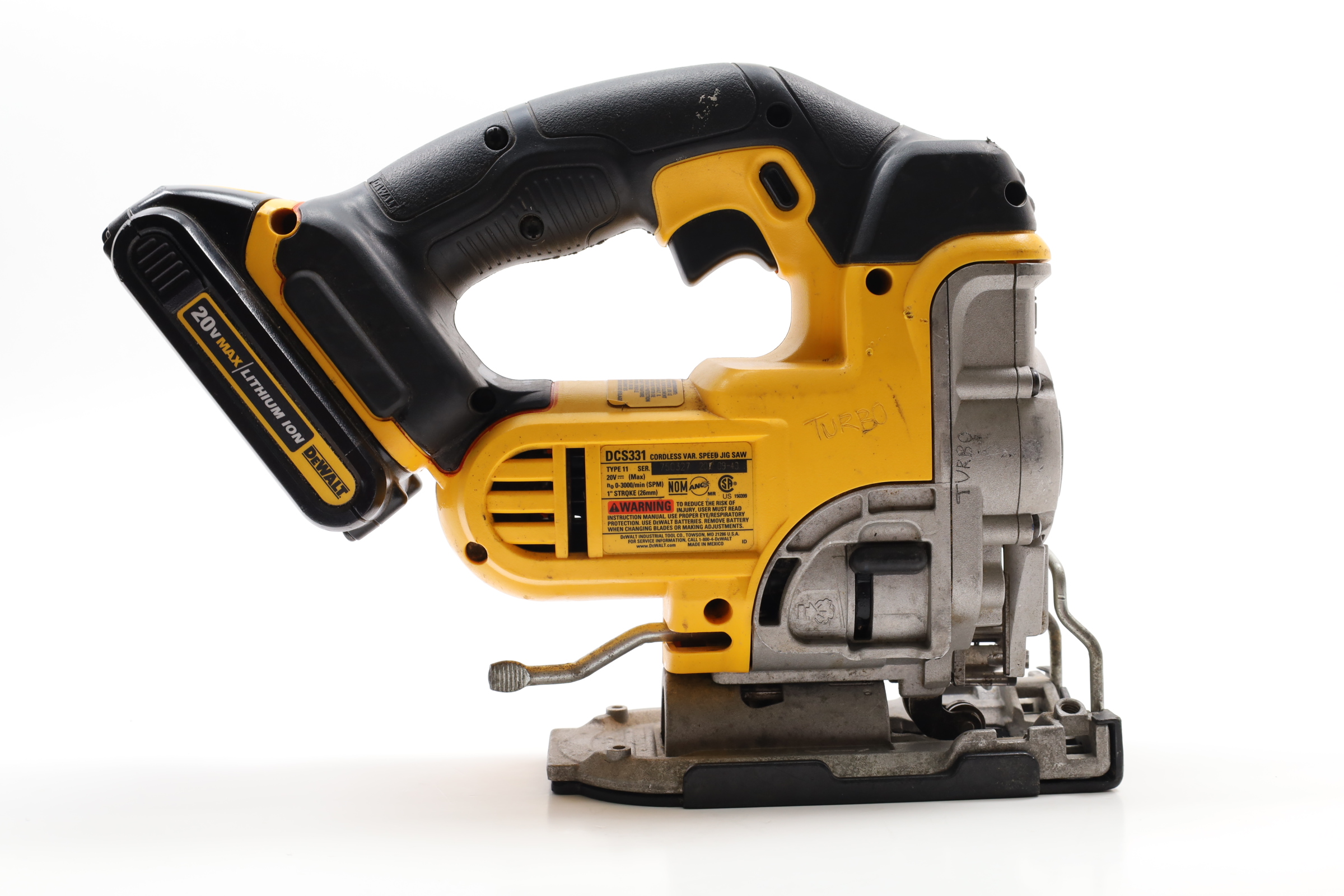 DeWalt DCS331 20V MAX Lithium-Ion Cordless Jig Saw
