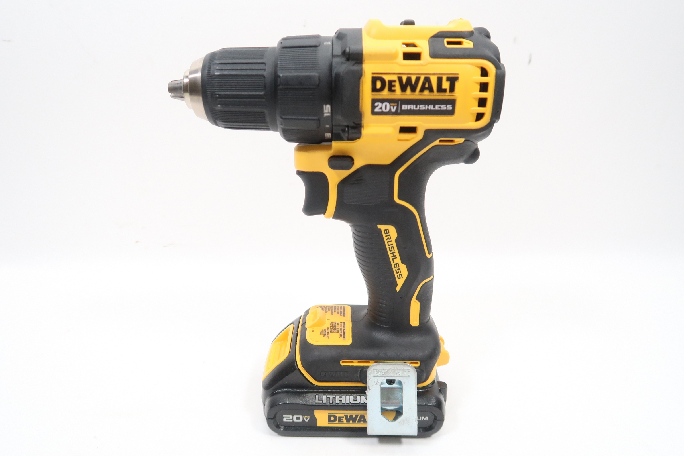 DeWalt DCD708 20V MAX Cordless Brushless Compact 1/2 in. Drill/Driver