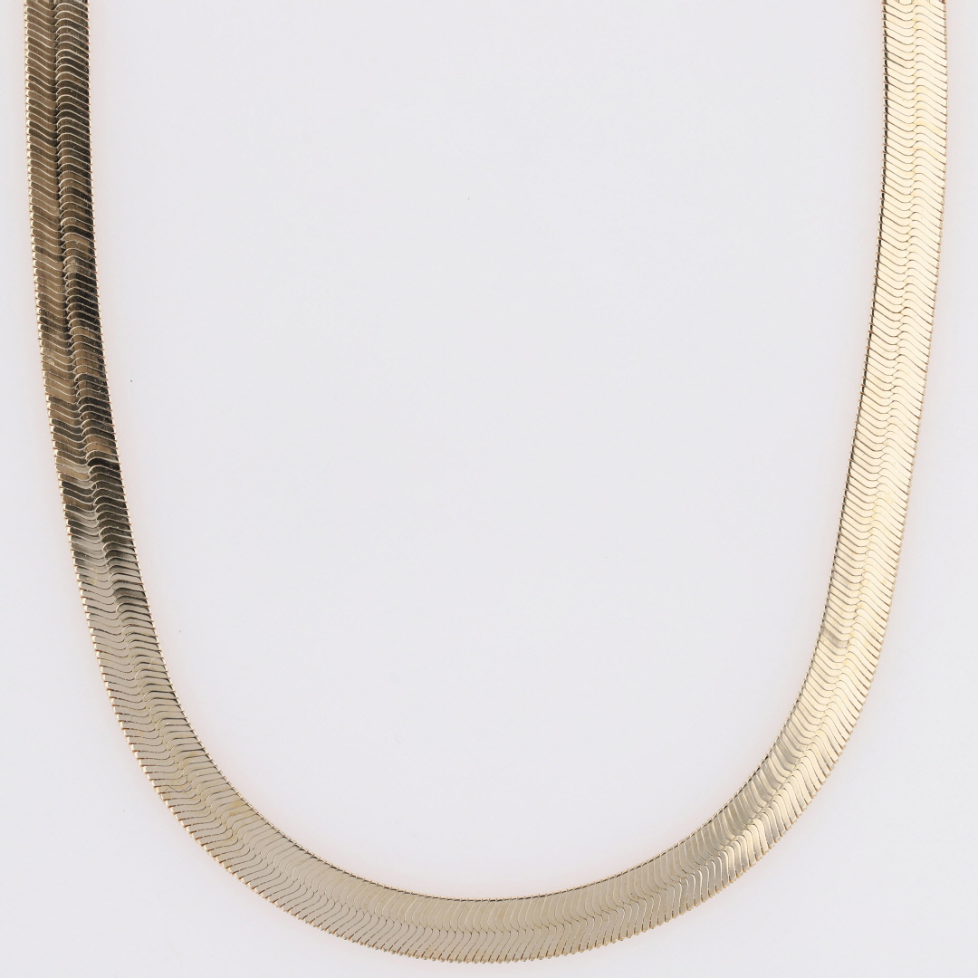 Reversible Herringbone Link Chain 20