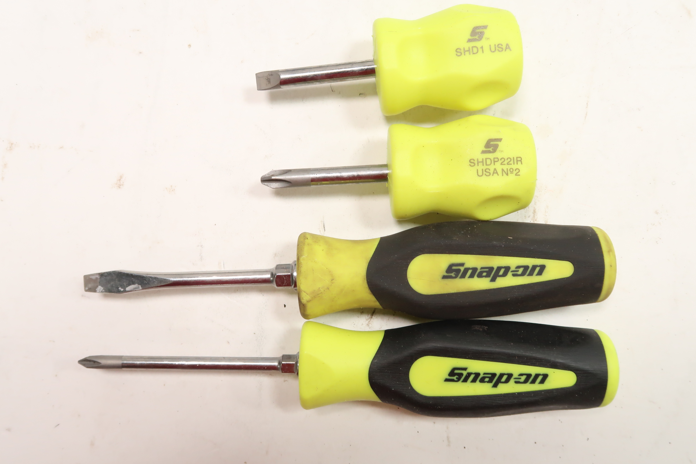 Snap On SGDX120BHV HI-VIZ 12 PC Soft Grip Combination