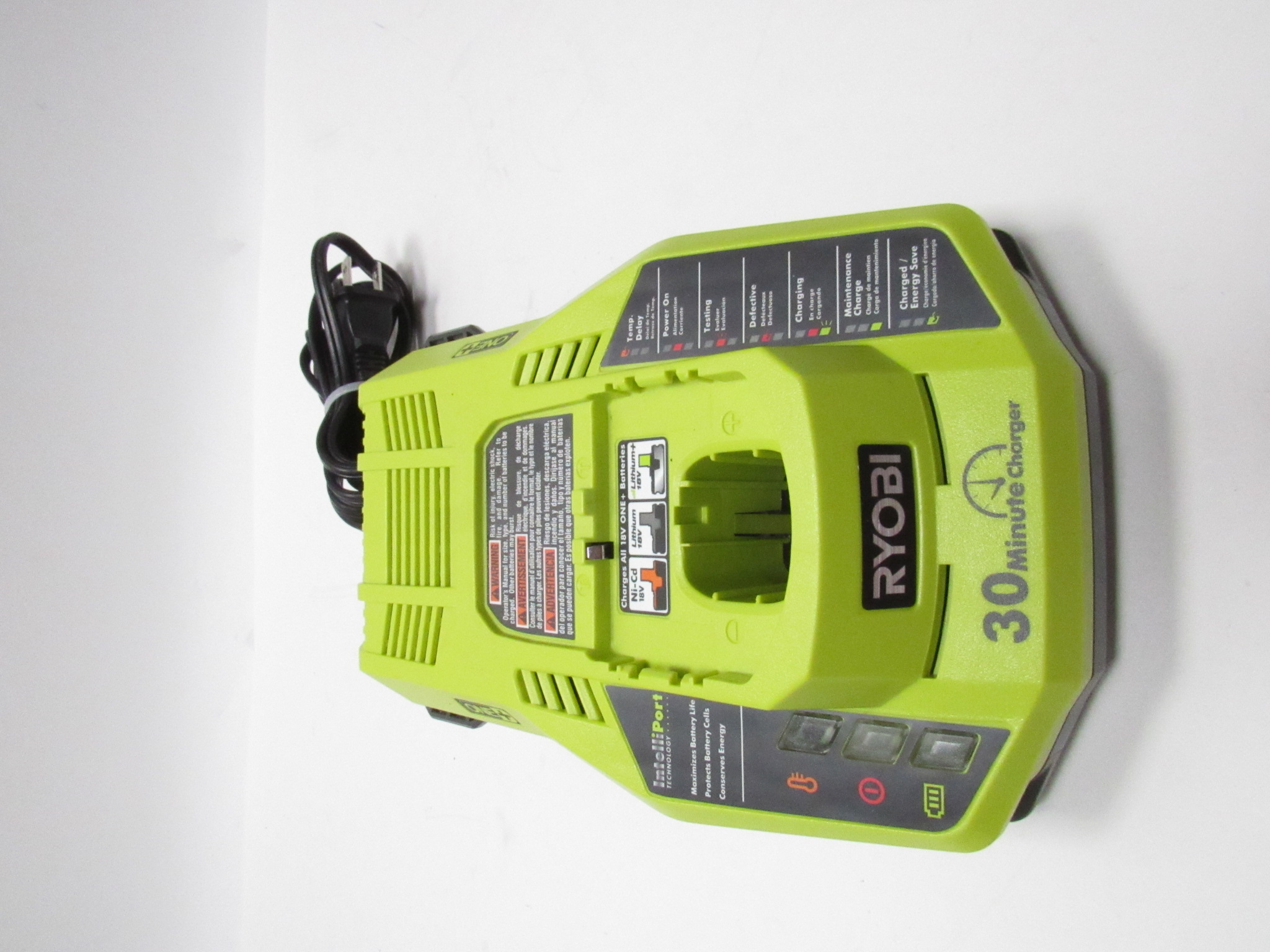 Ryobi P117 30 Minute Battery Charger