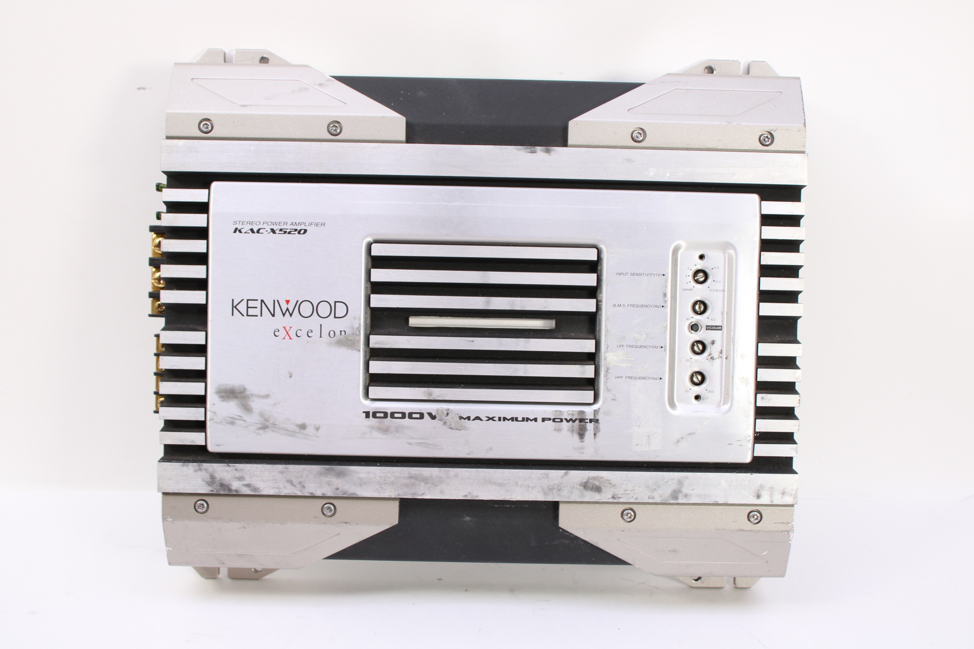 Kenwood Excelon KAC-X520 1000W Maximum Power 2 Channel Car Amplifier