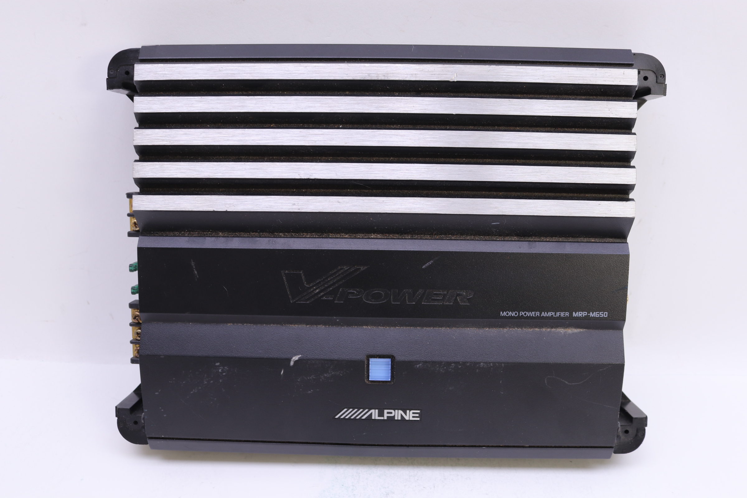 Alpine Audio VPower MRPM650 400W Mono Car Subwoofer Amplifier