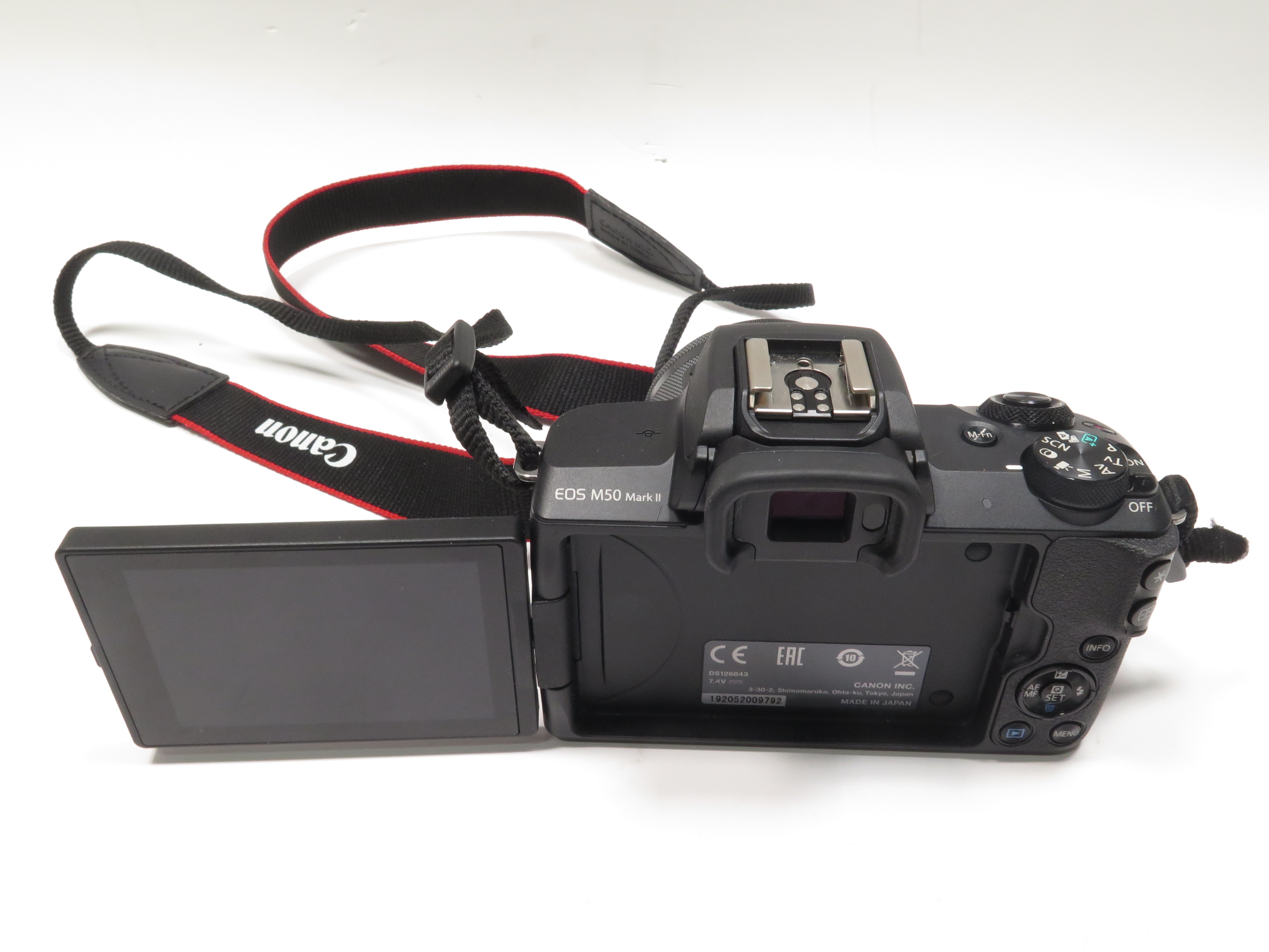 Canon EOS M50 Mark II Mirrorless Camera / EFM 1545mm f/3.56.3 IS STM Lens