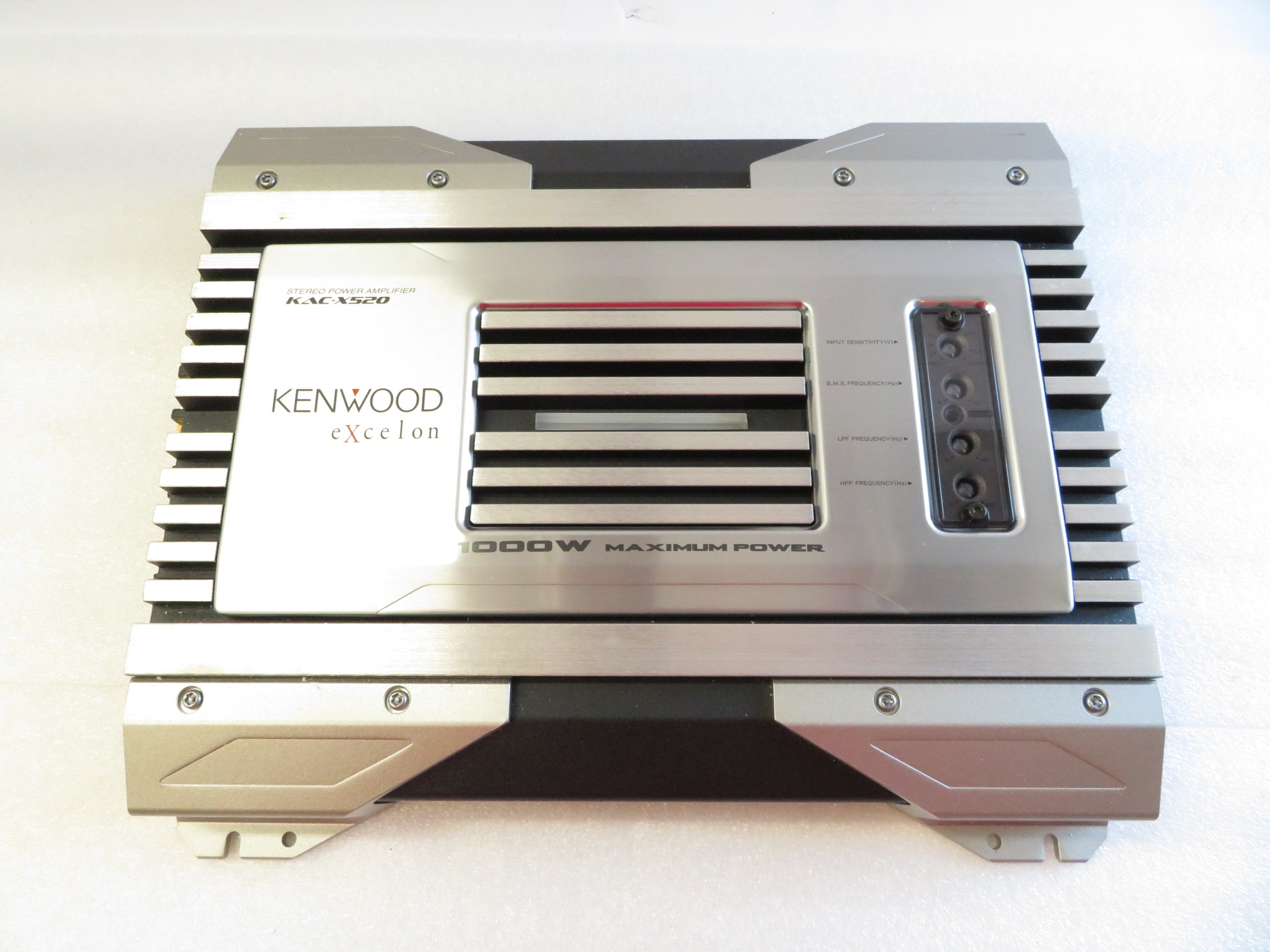 KENWOOD KAC-X520 カーオーディオアンプ 1000W