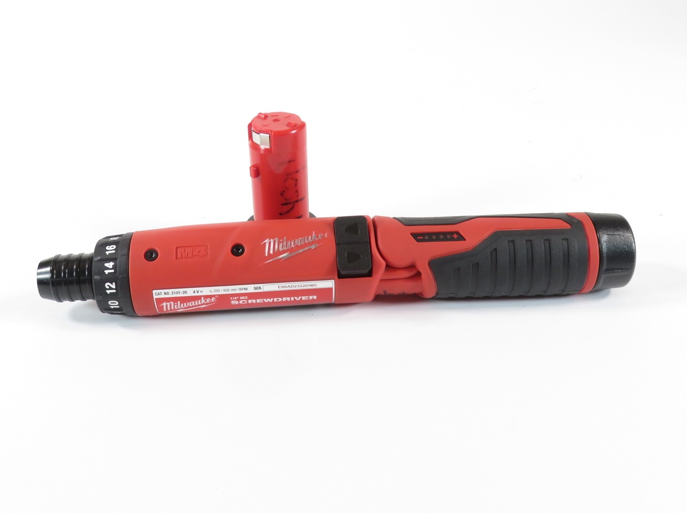 Milwaukee 2101-20 M4 4V Lithium-Ion 1/4 in. Cordless Hex Screwdriver