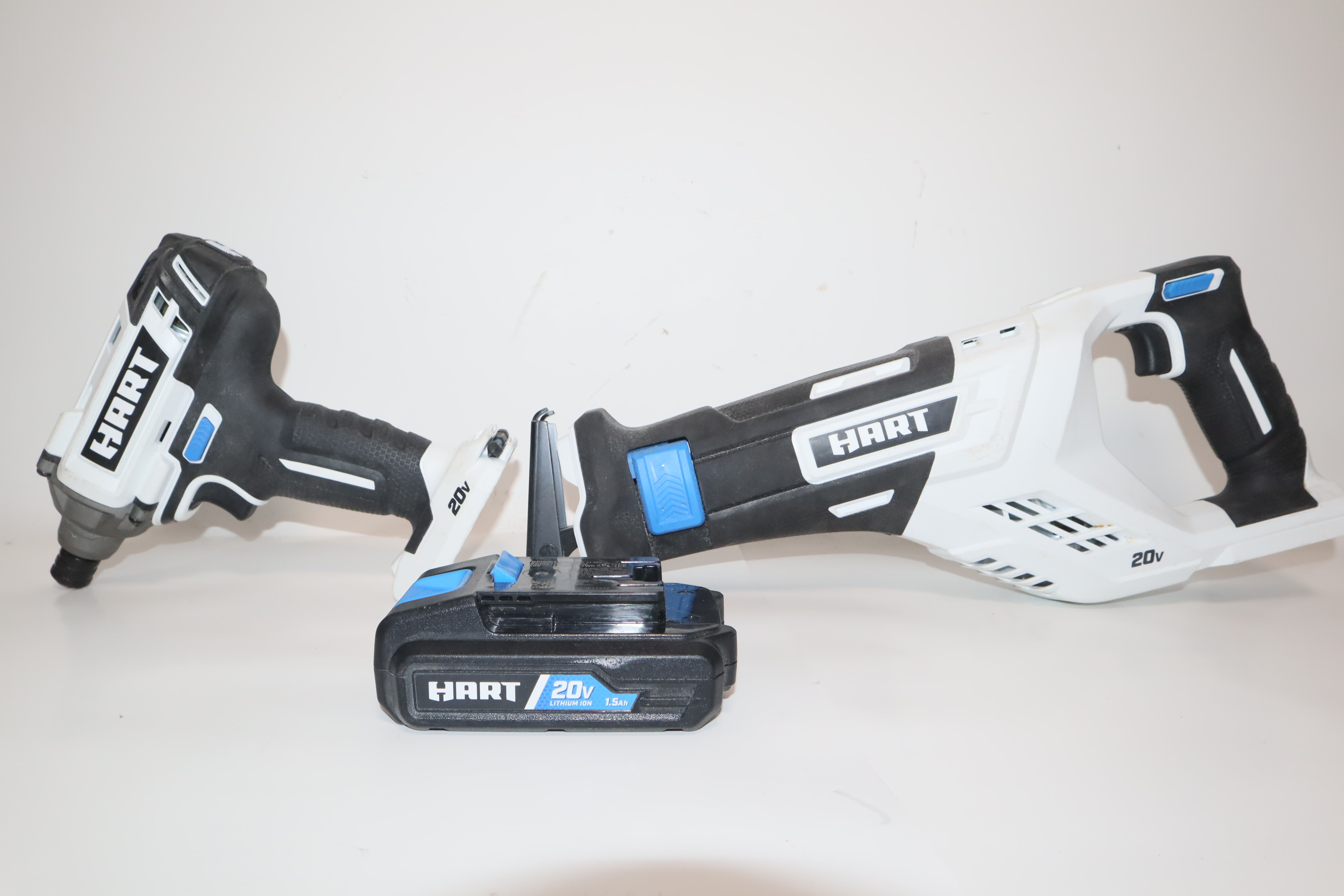 Hart Dynamics 20V Cordless Impact Driver HPID01VN & Reciprocating Saw