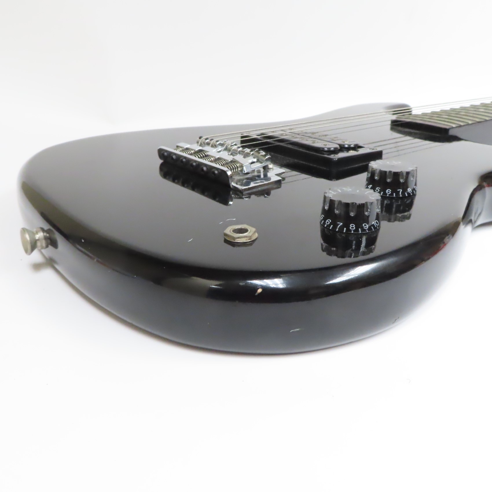 Memphis A2TB Solid Body 6-String Electric Guitar - Black