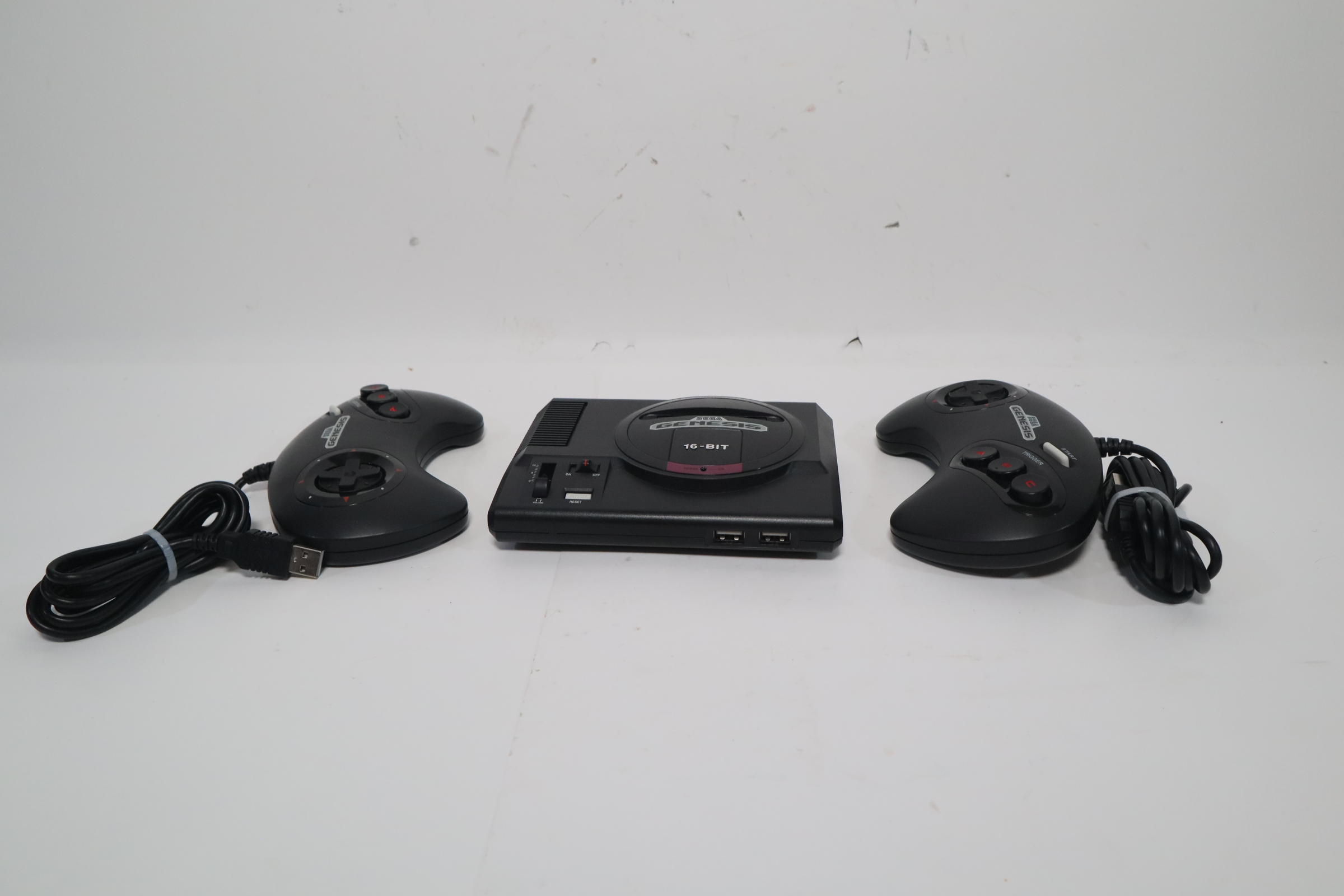 SEGA Genesis Mini Home Game hot Console - Black With 2 controllers, and 40 games