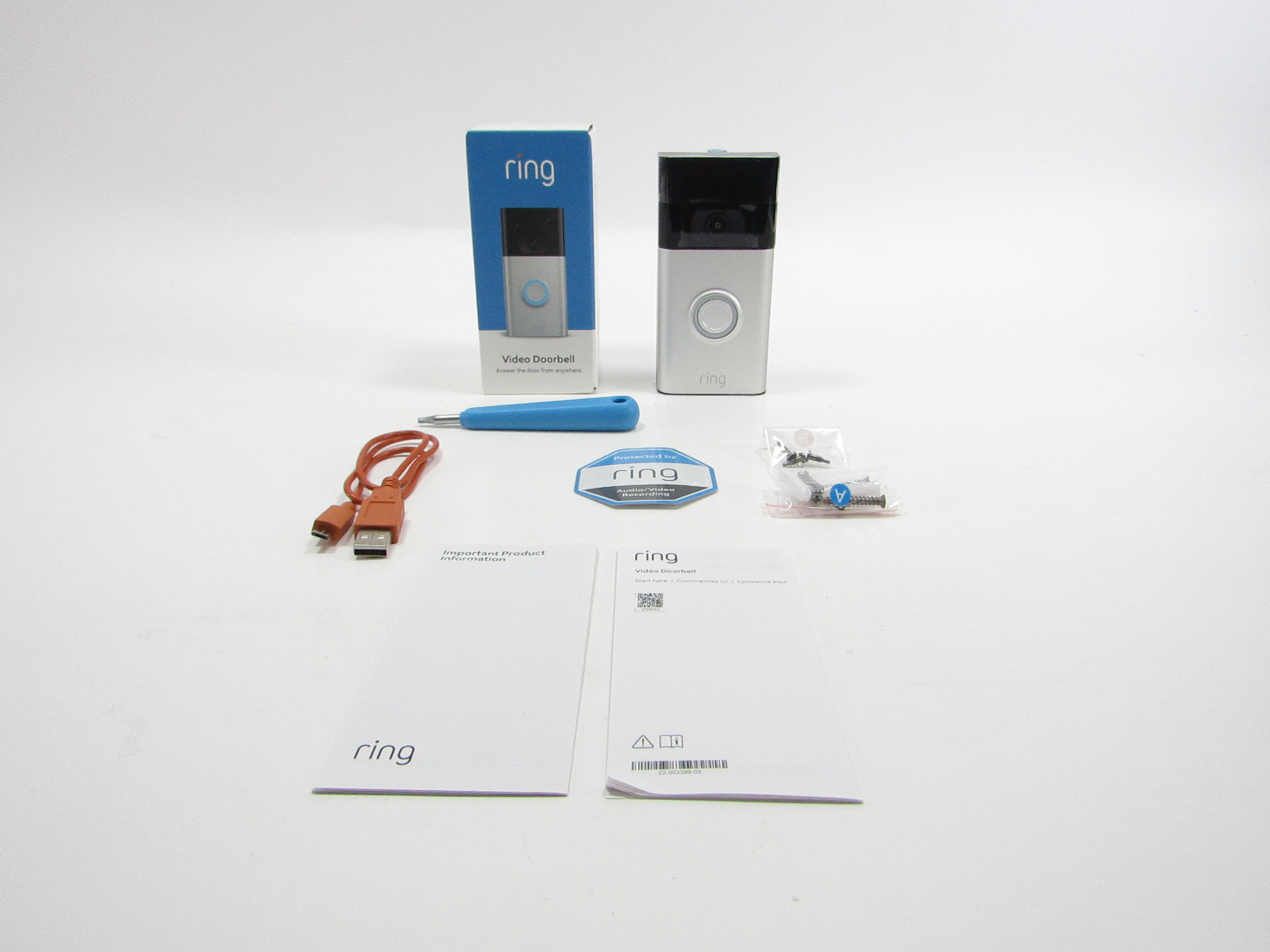 Ring 2nd Gen Battery Video Doorbell Video Doorbell 4984