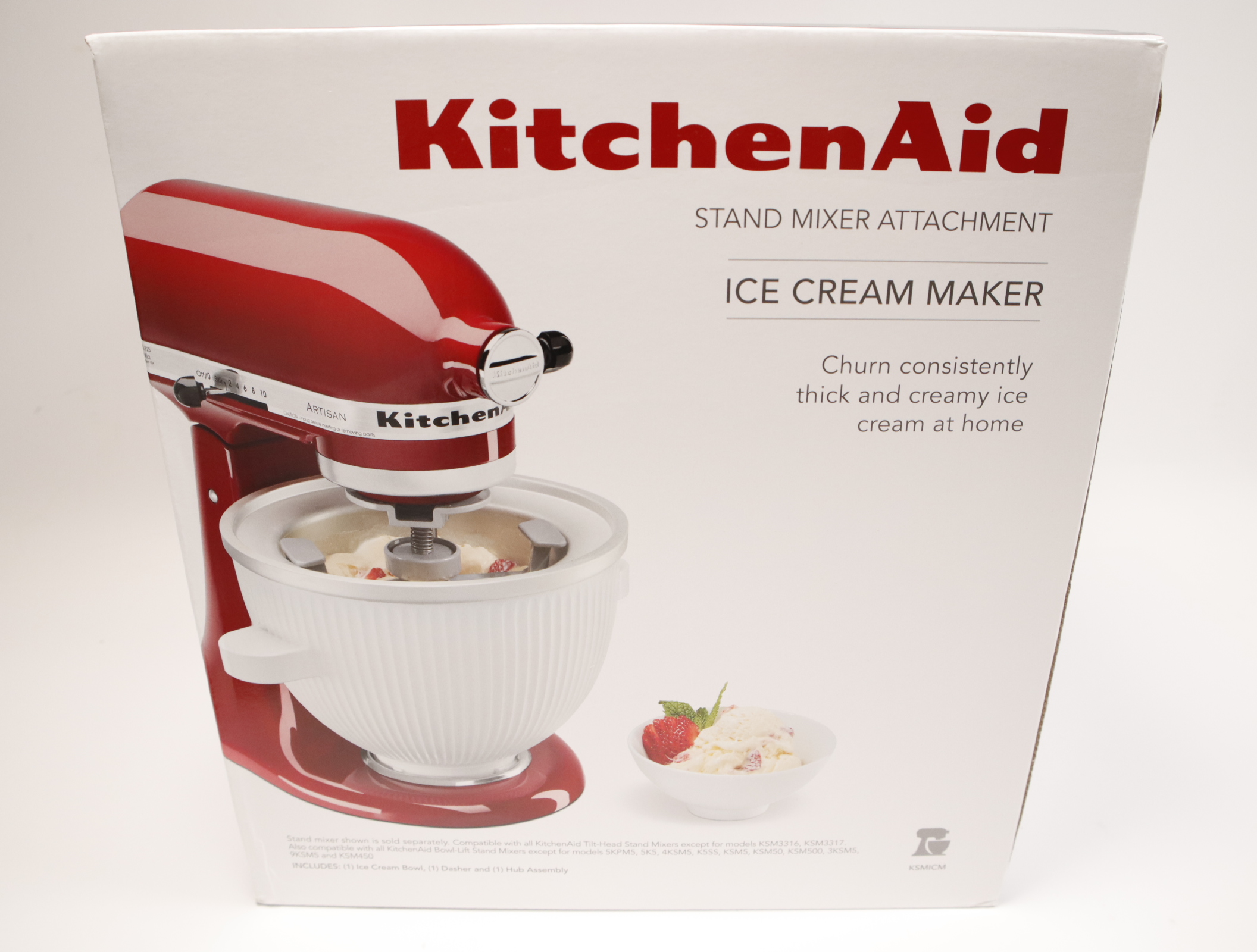 new kitchenaid ice cream maker