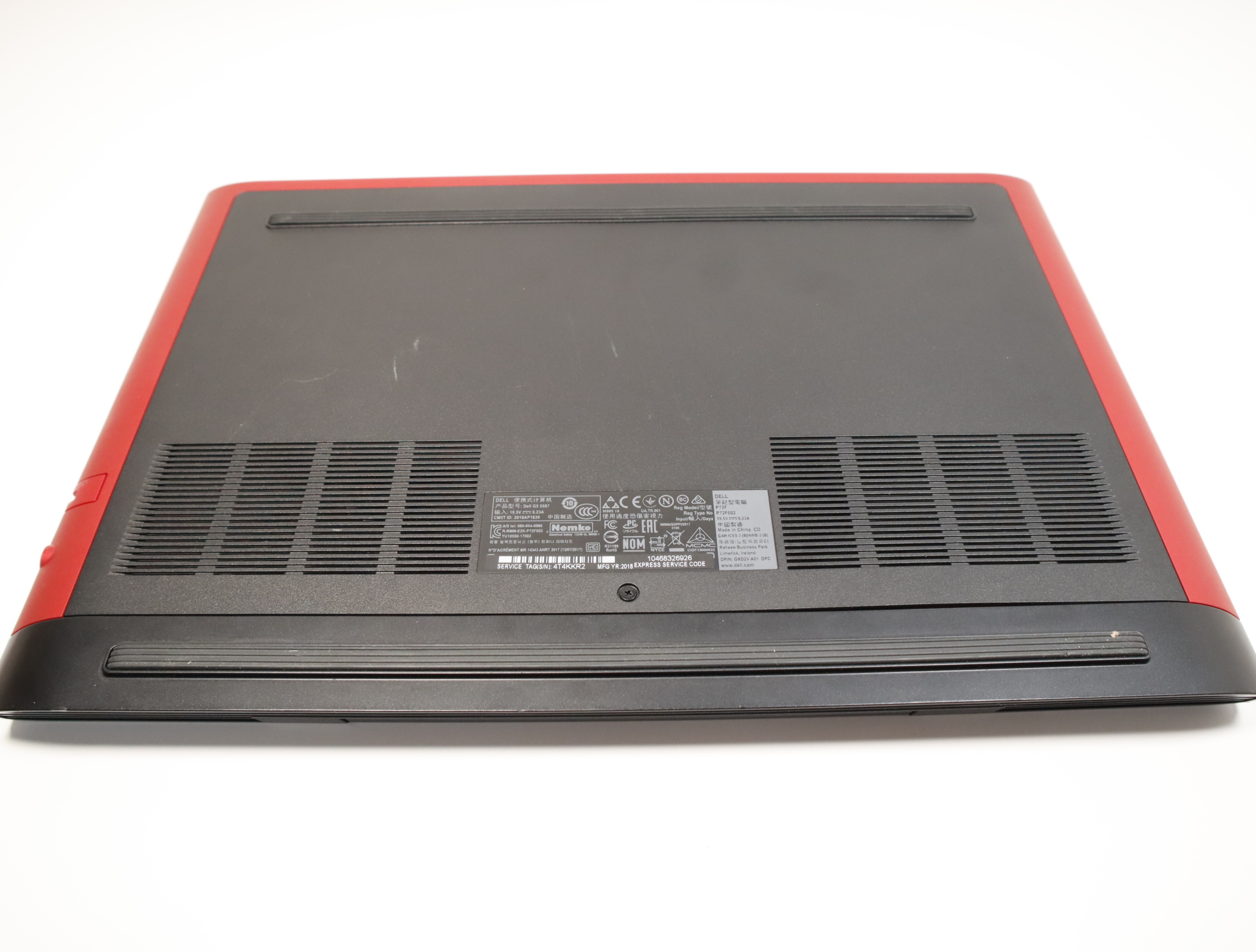 Dell G5 5587 Win 11 Core i7-8750H GTX 1060 16GB RAM 1TB HDD+256GB